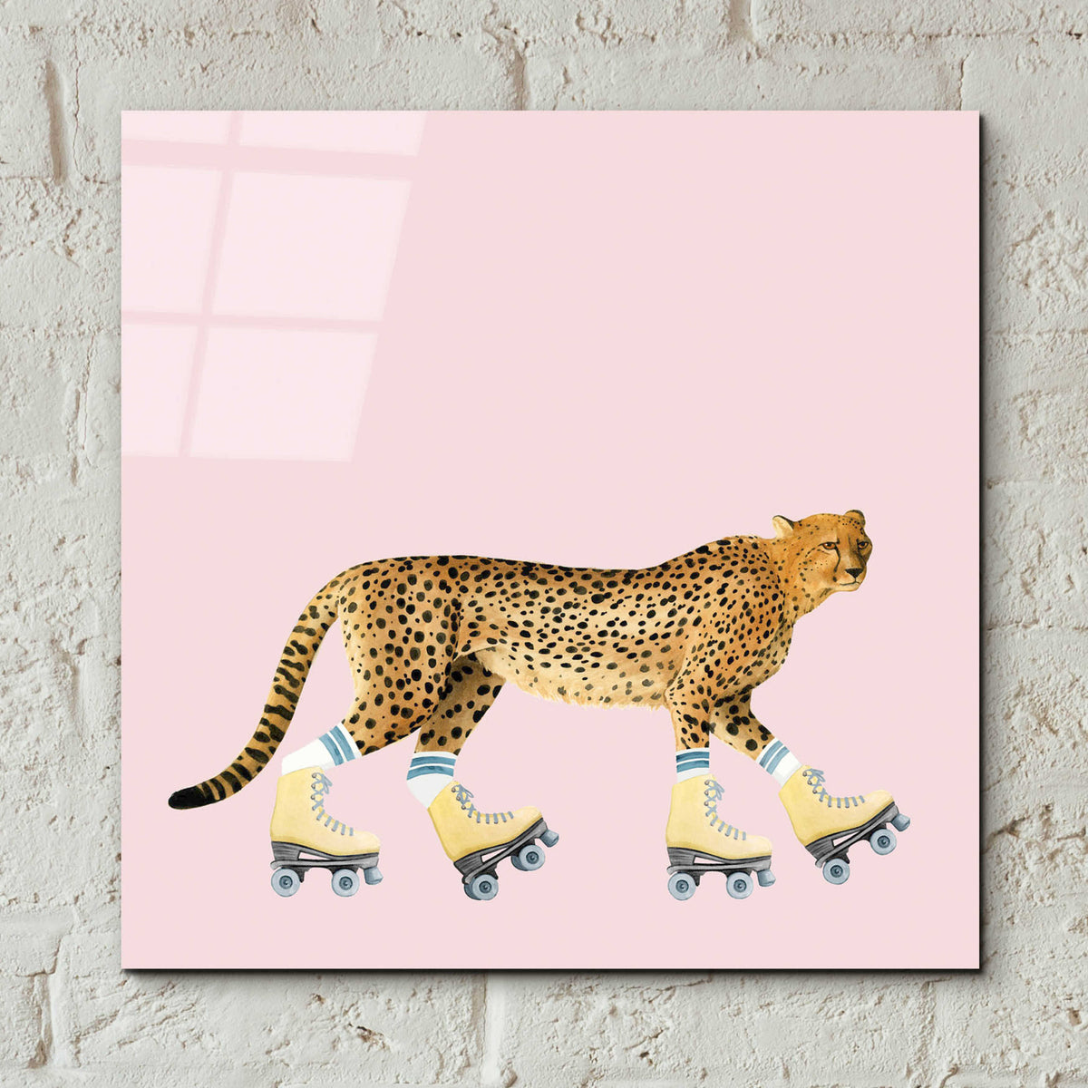 Epic Art 'High Rollers II' by Grace Popp, Acrylic Glass Wall Art,12x12