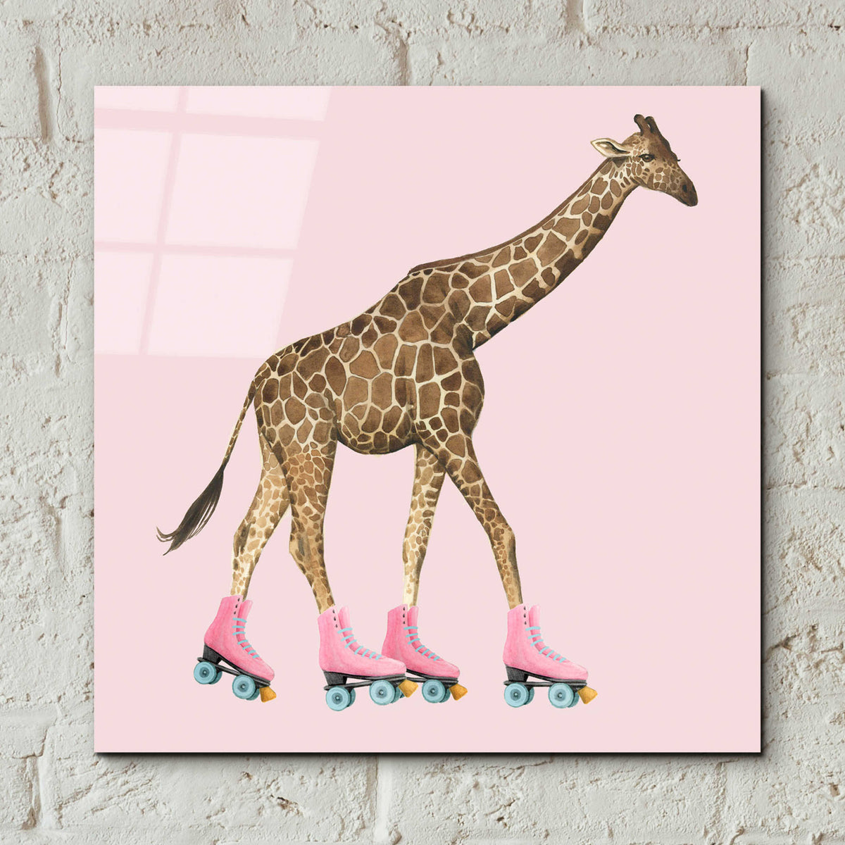 Epic Art 'High Rollers IV' by Grace Popp, Acrylic Glass Wall Art,12x12