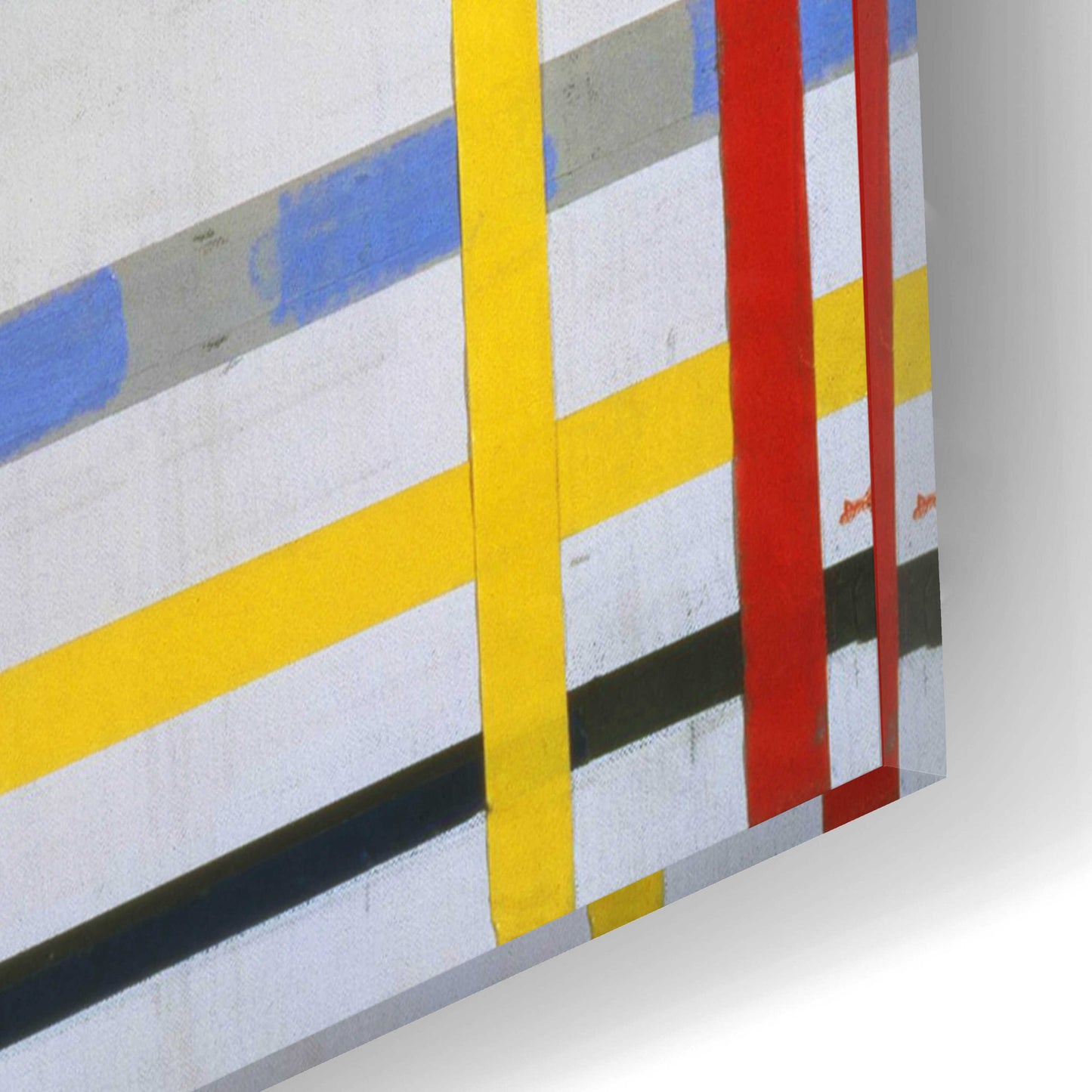 Epic Art 'New York City 2, 1941' by Piet Mondrian, Acrylic Glass Wall Art,12x16