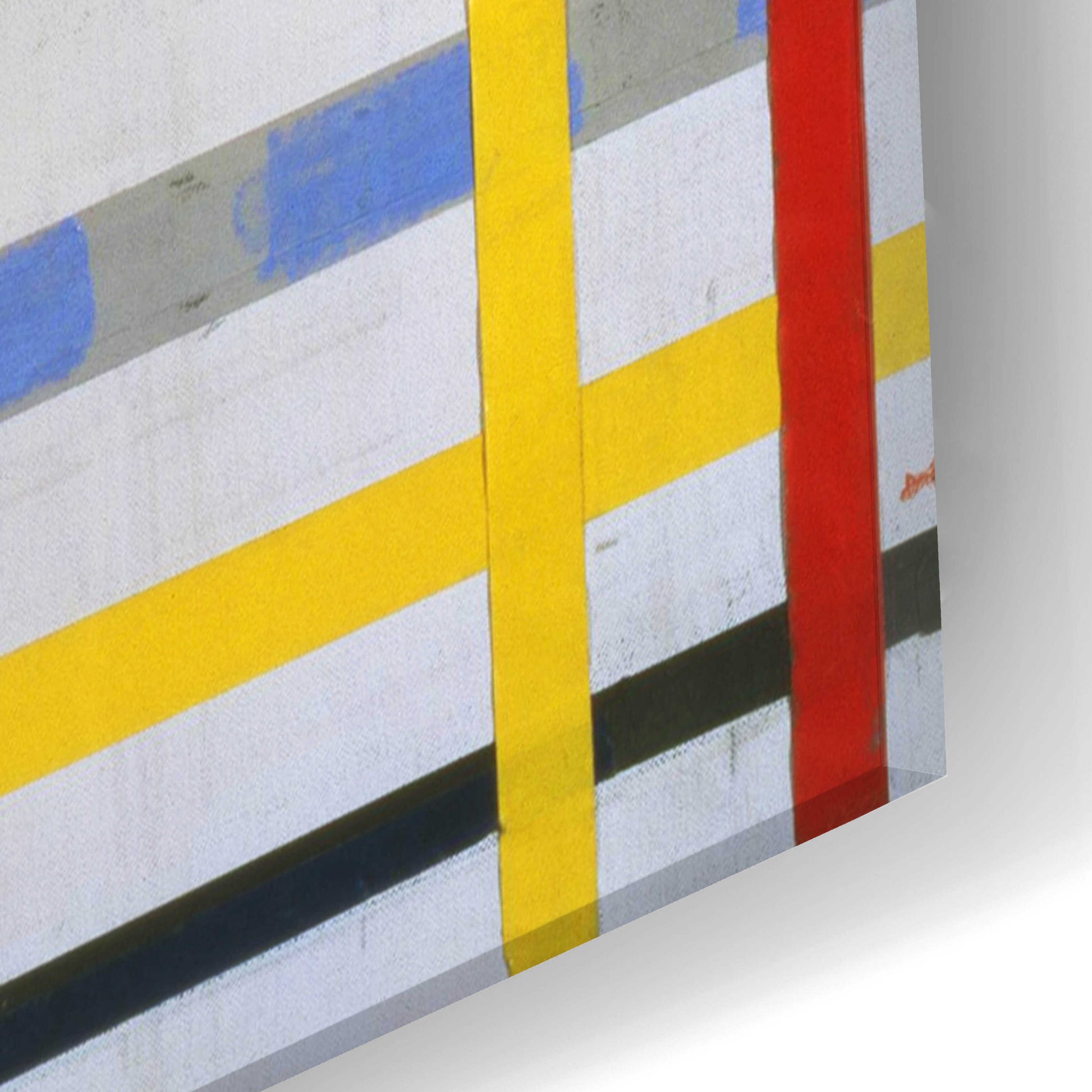 Epic Art 'New York City 2, 1941' by Piet Mondrian, Acrylic Glass Wall Art,16x24