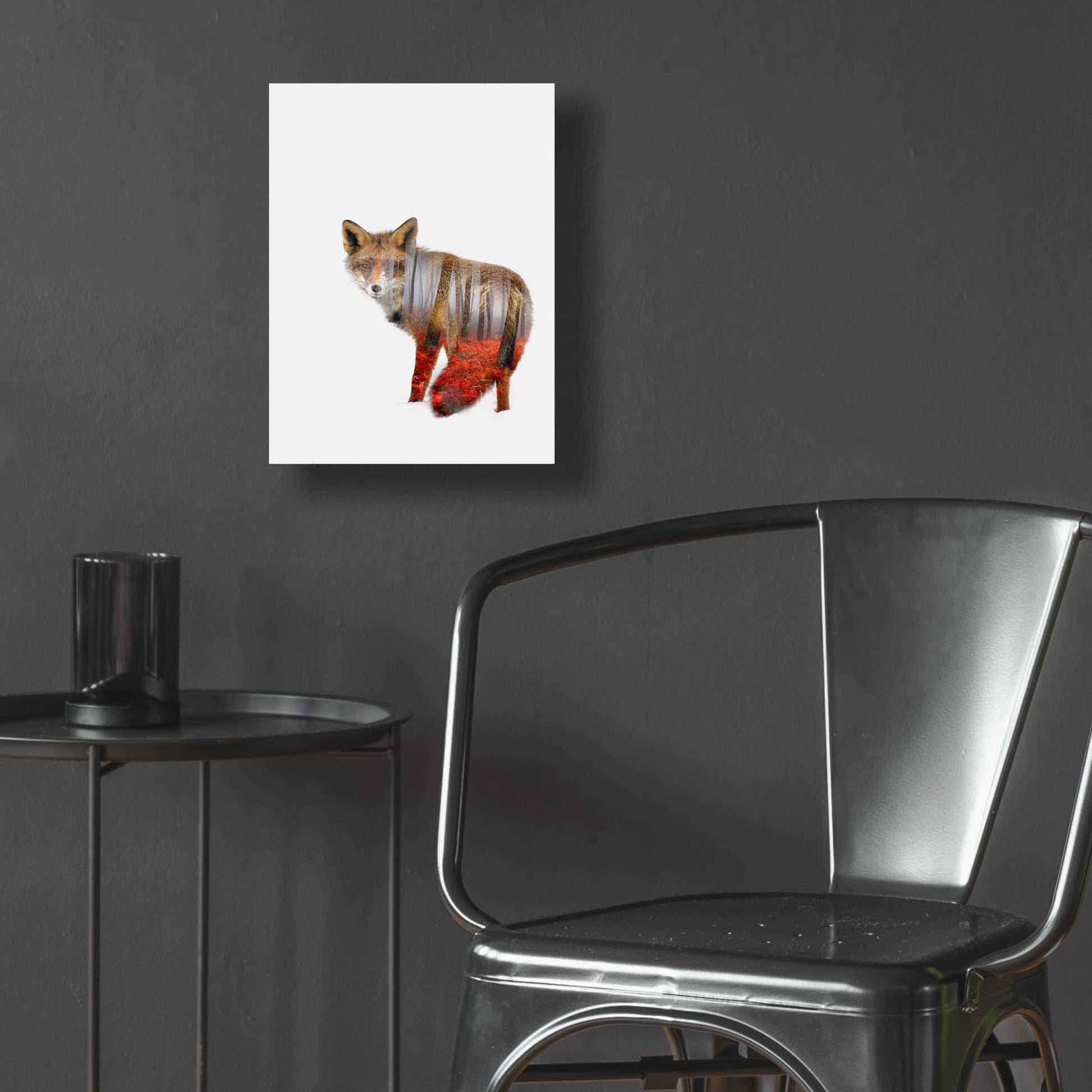 Epic Art 'Red fox' by Clean Nature, Acrylic Glass Wall Art,12x16