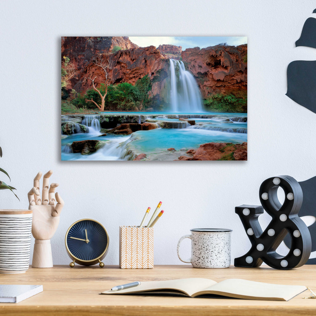 Epic Art 'Havasu Before Flood' by John Gavrilis, Acrylic Glass Wall Art,16x12