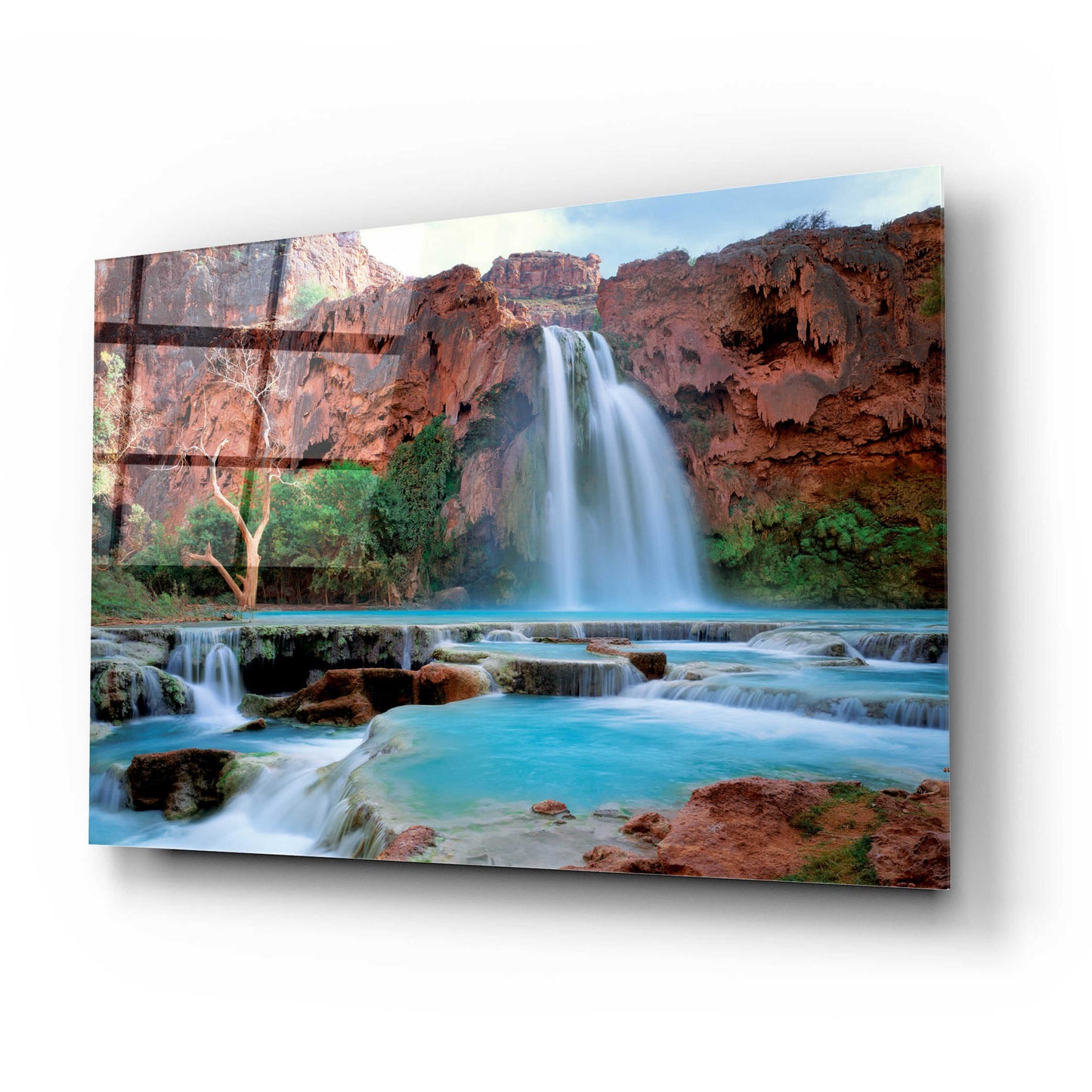 Epic Art 'Havasu Before Flood' by John Gavrilis, Acrylic Glass Wall Art,24x16