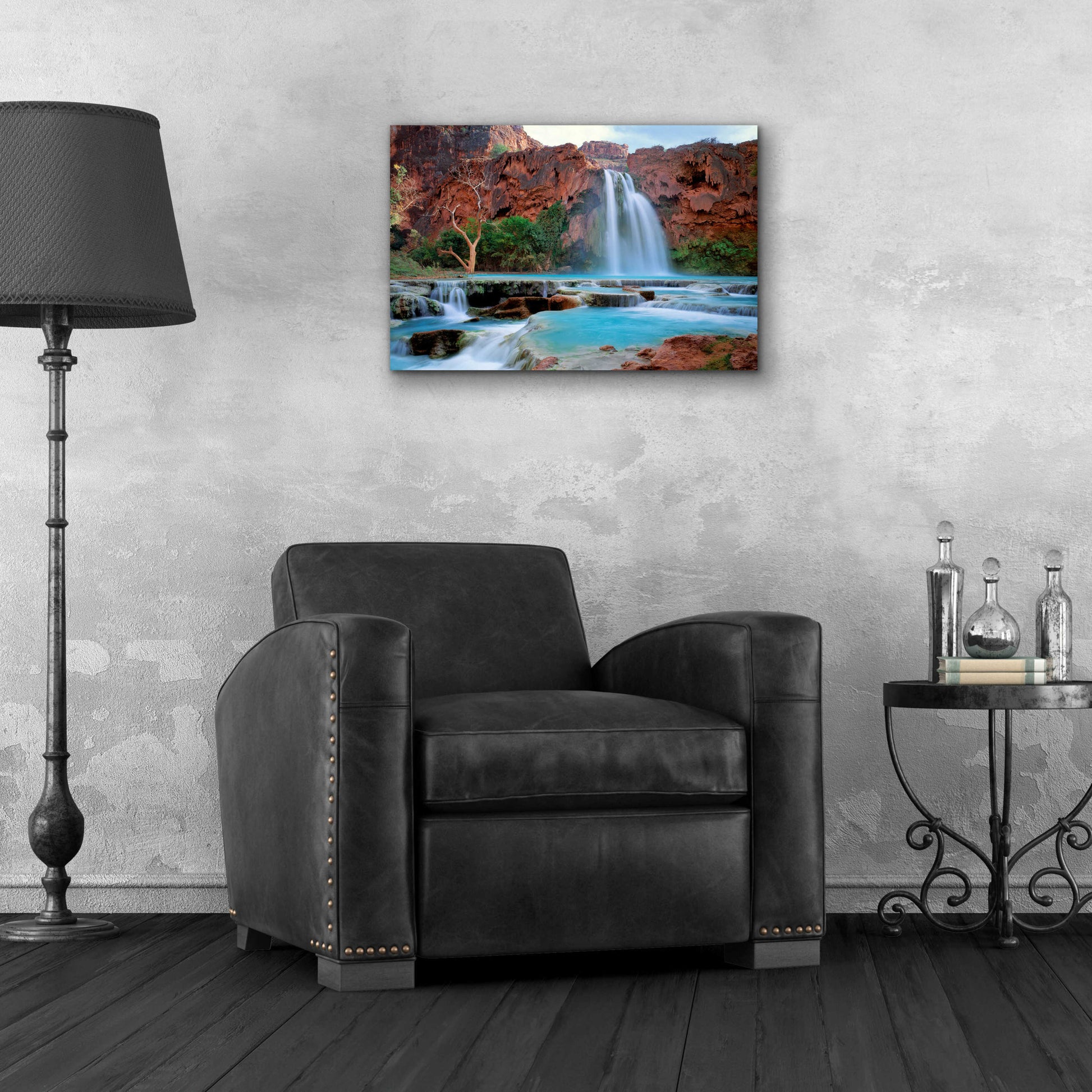 Epic Art 'Havasu Before Flood' by John Gavrilis, Acrylic Glass Wall Art,24x16