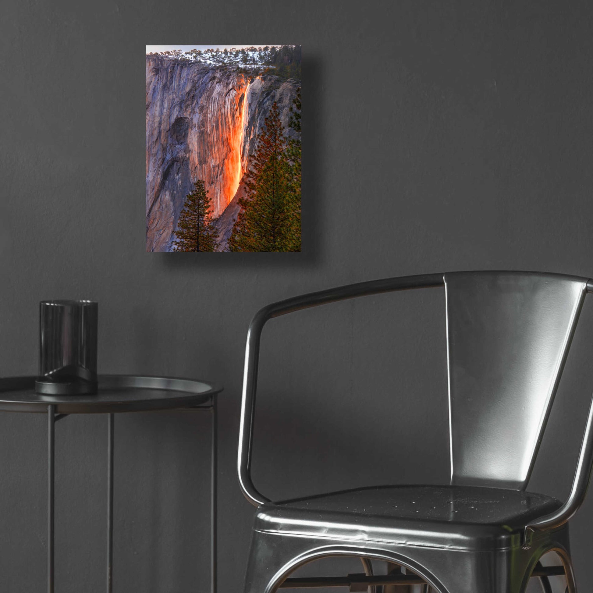 Epic Art 'Horsetail Fall' by John Gavrilis, Acrylic Glass Wall Art,12x16