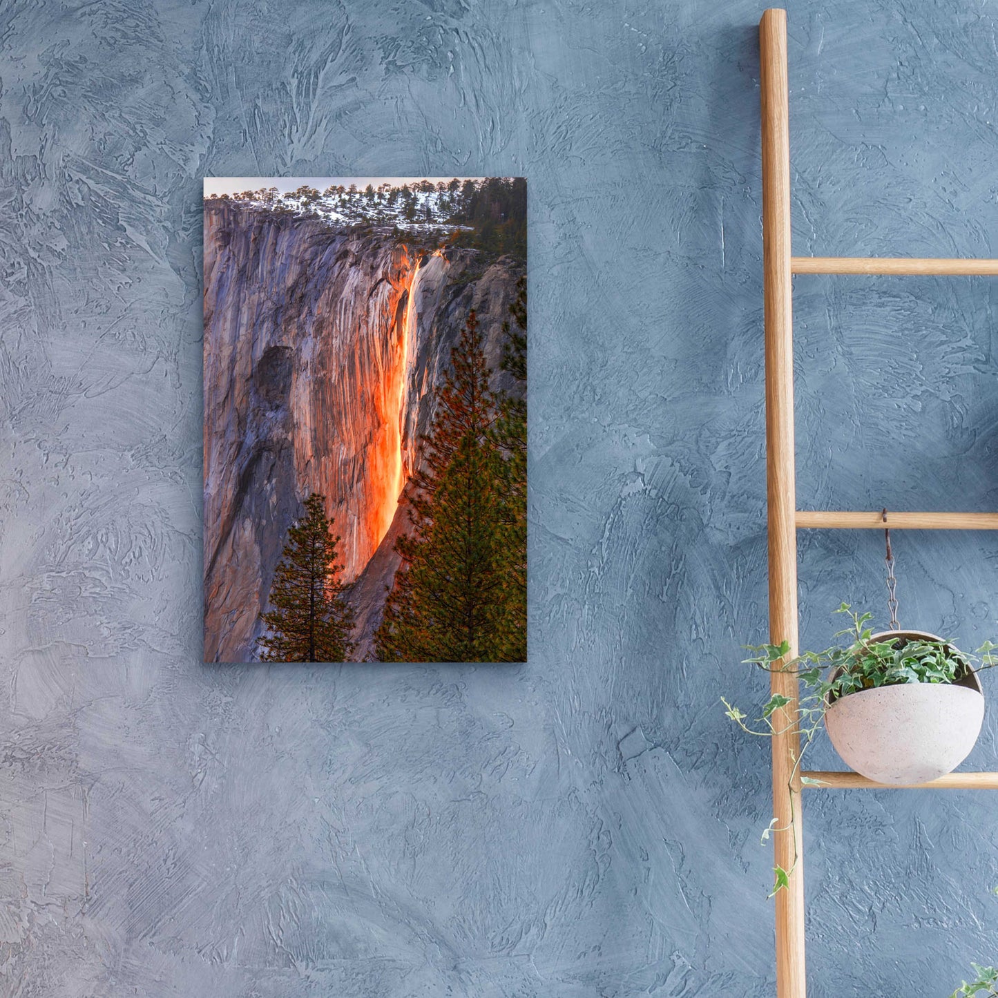 Epic Art 'Horsetail Fall' by John Gavrilis, Acrylic Glass Wall Art,16x24