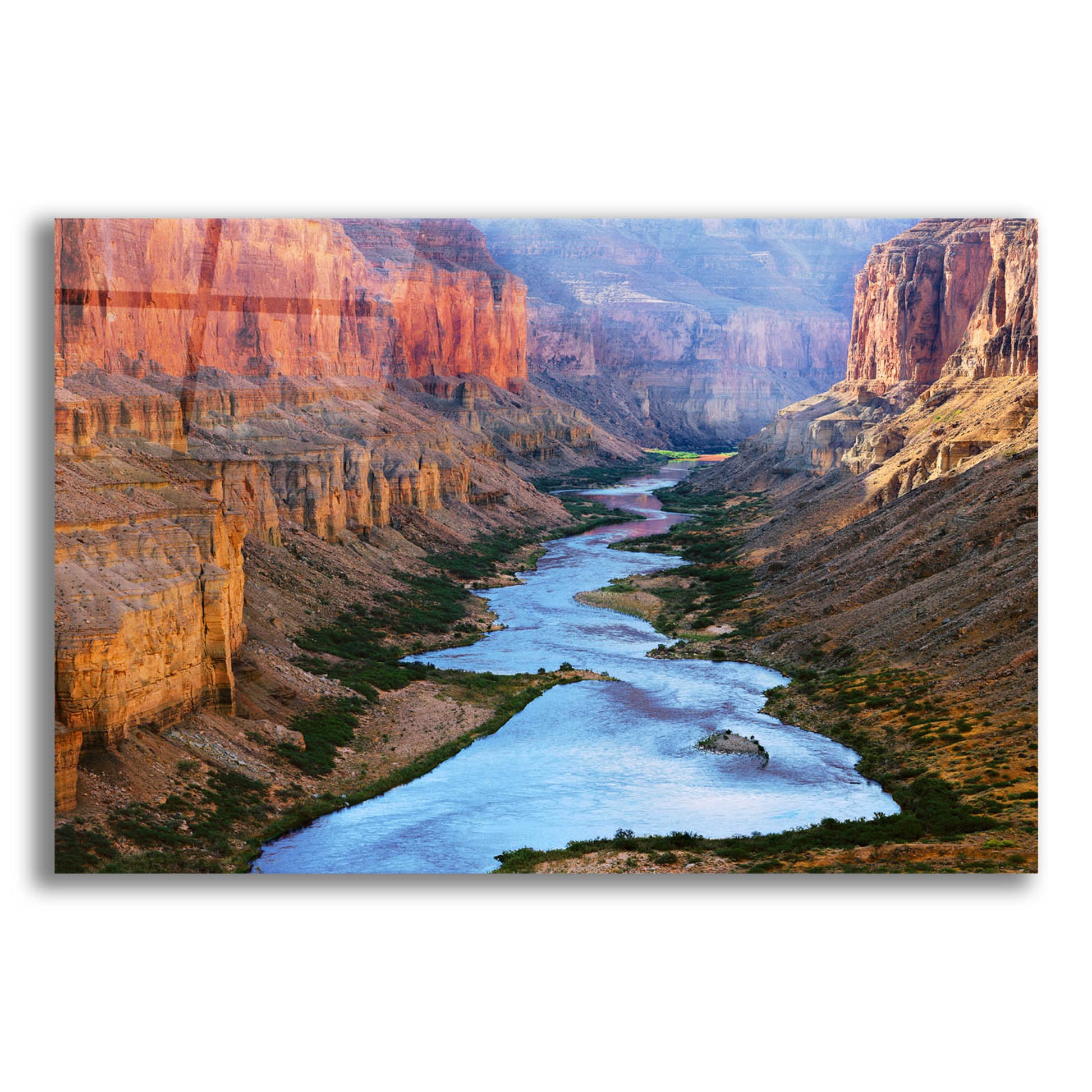 Epic Art 'Mile 52 Colorado River' by John Gavrilis, Acrylic Glass Wall Art,16x12