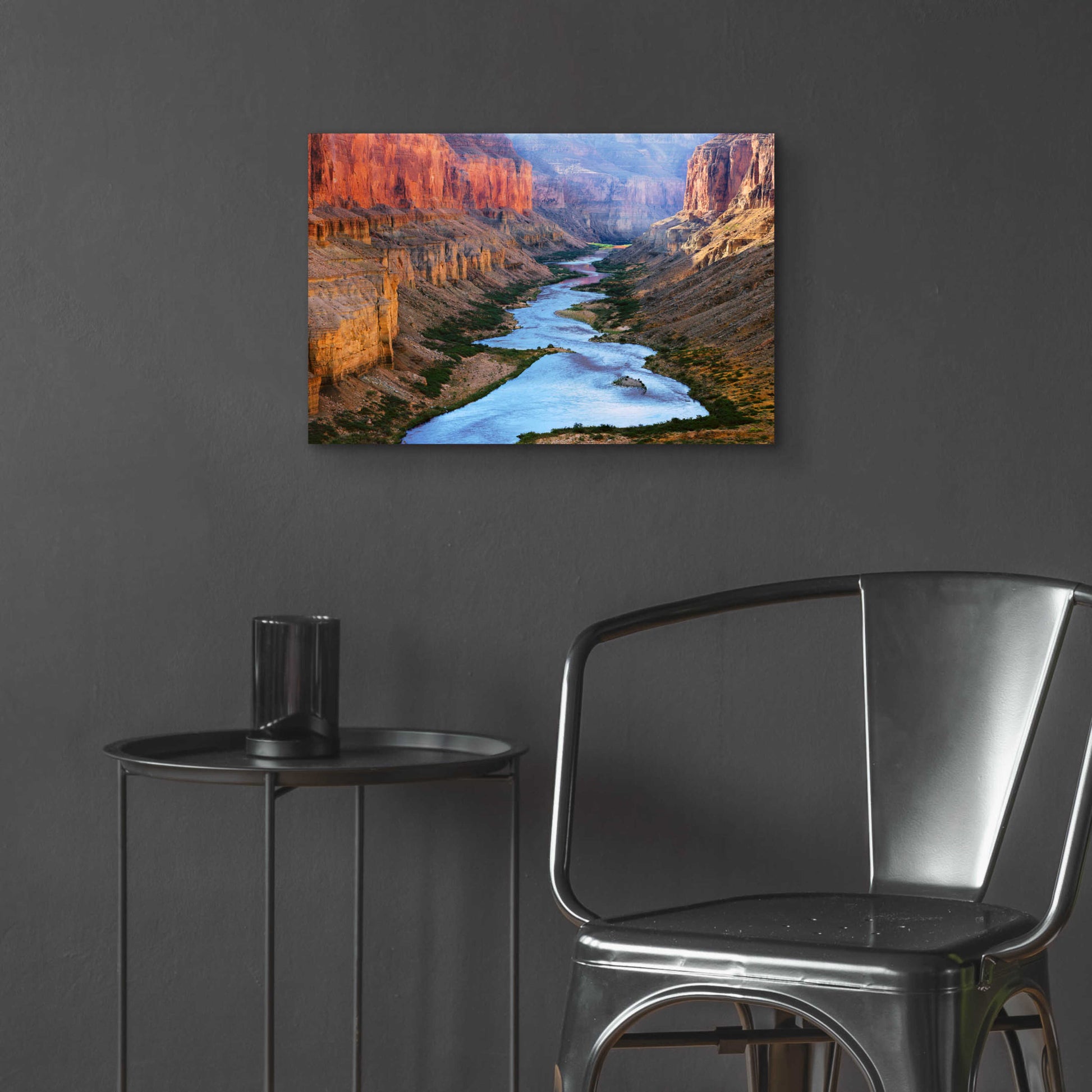 Epic Art 'Mile 52 Colorado River' by John Gavrilis, Acrylic Glass Wall Art,24x16