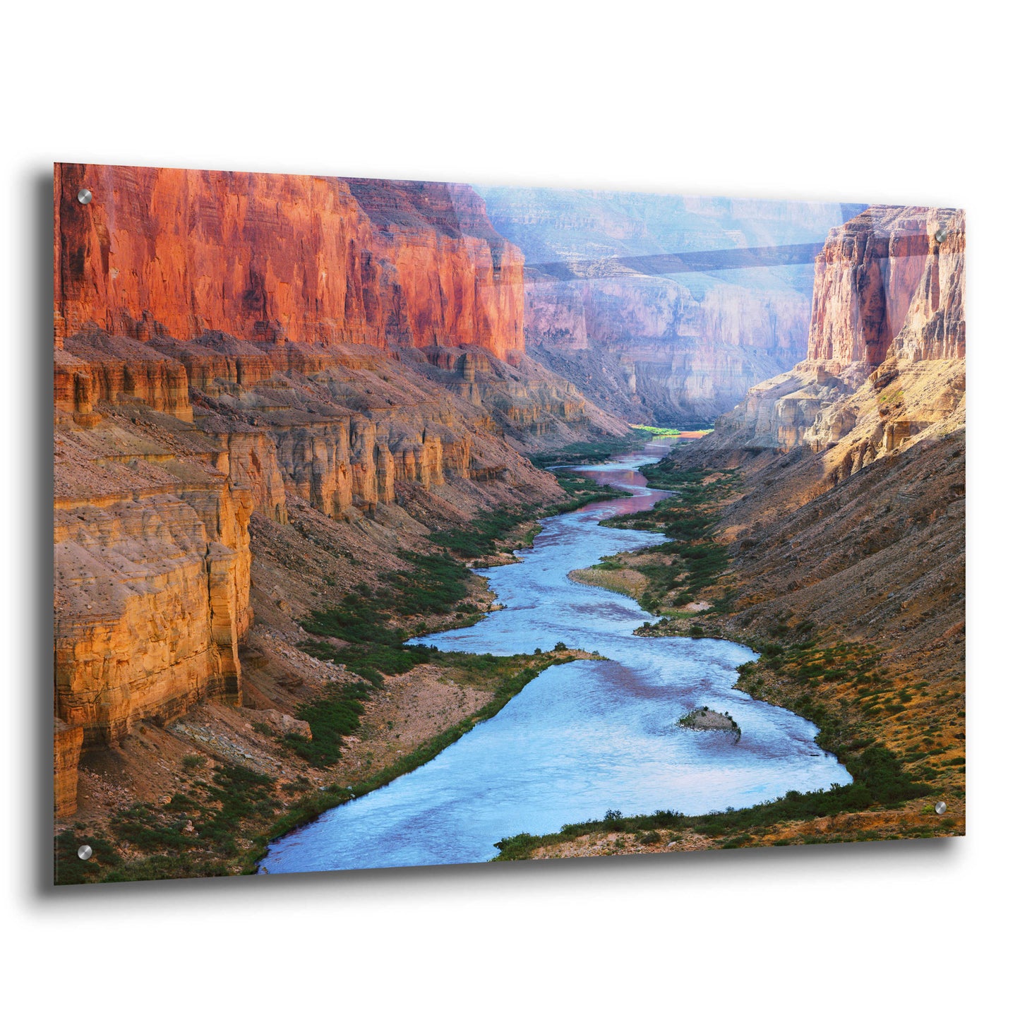 Epic Art 'Mile 52 Colorado River' by John Gavrilis, Acrylic Glass Wall Art,36x24