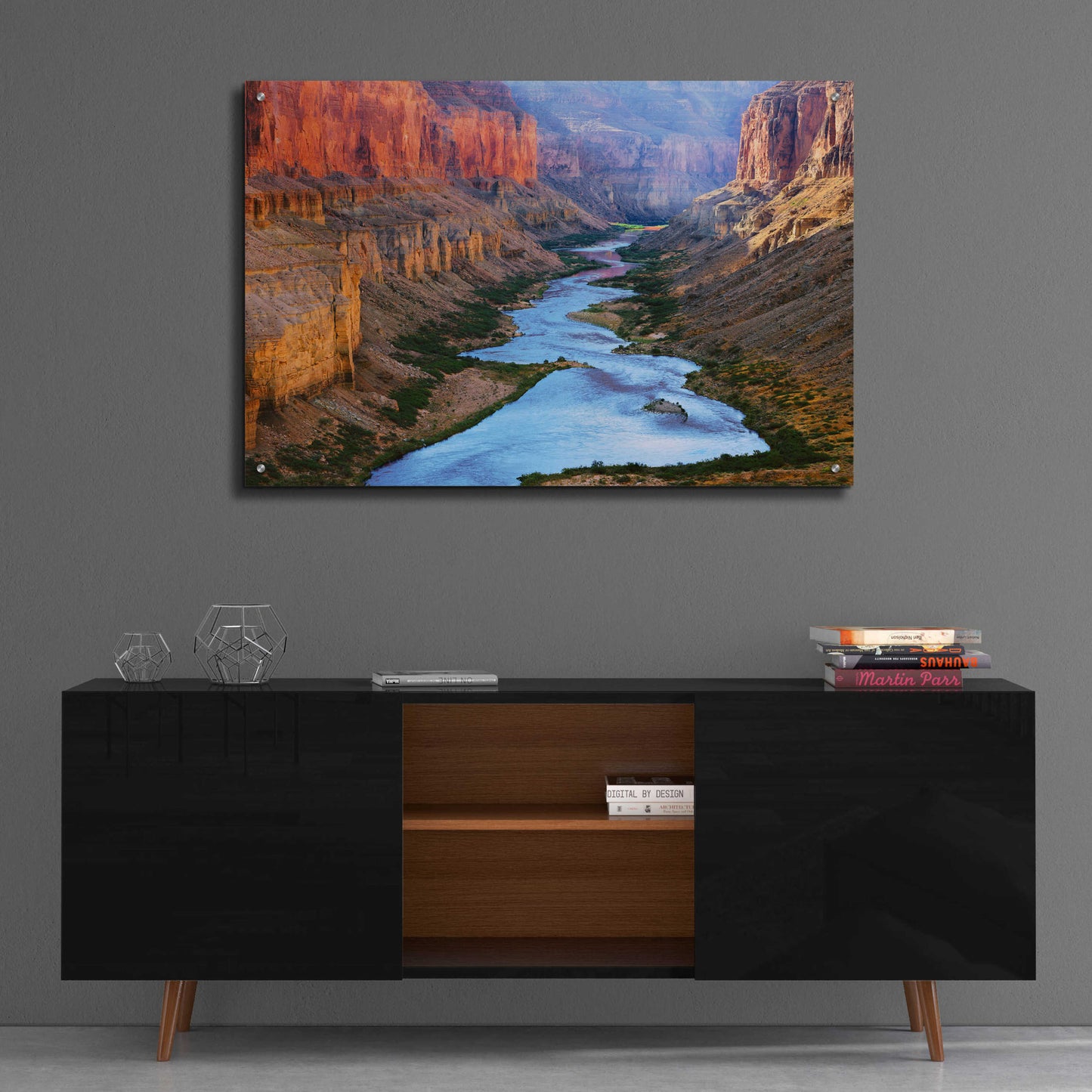 Epic Art 'Mile 52 Colorado River' by John Gavrilis, Acrylic Glass Wall Art,36x24