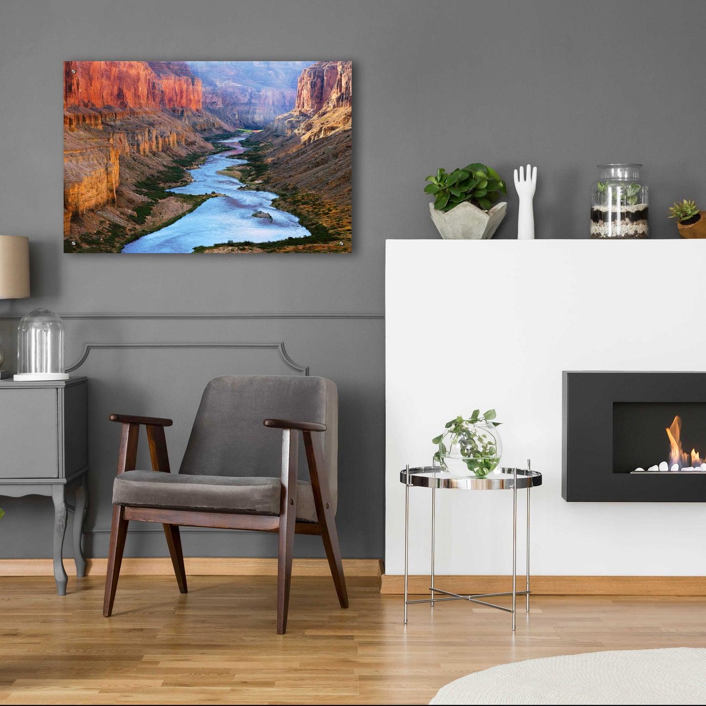 Epic Art 'Mile 52 Colorado River' by John Gavrilis, Acrylic Glass Wall Art,36x24