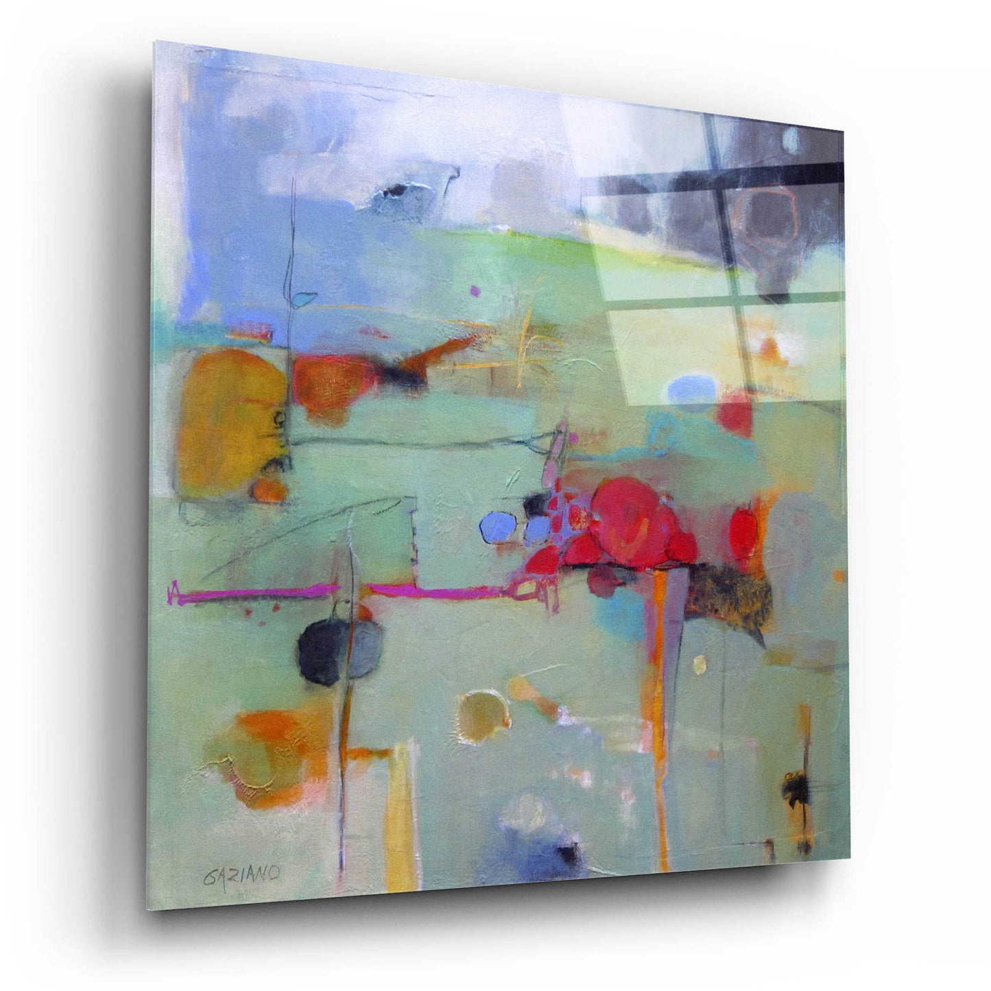 Epic Art 'The In-Between' by Dorothy Gaziano, Acrylic Glass Wall Art,12x12