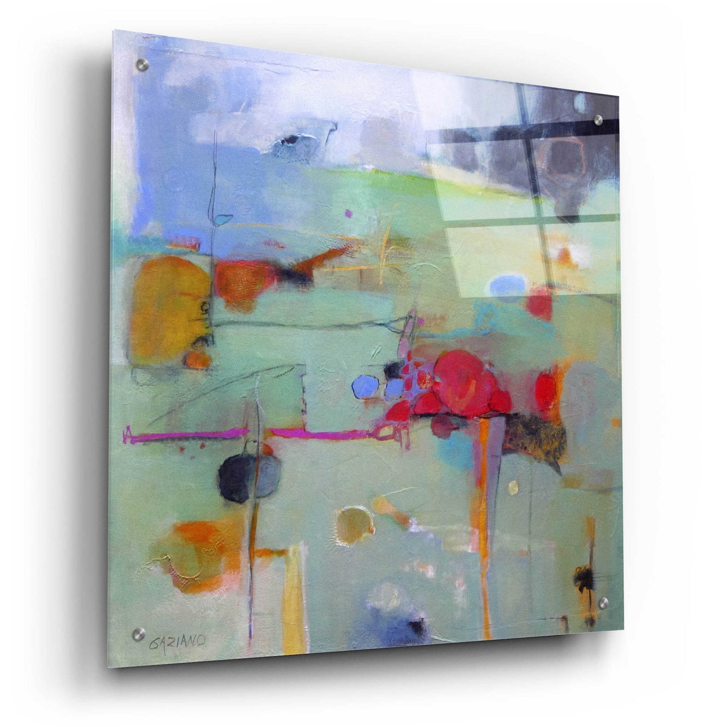 Epic Art 'The In-Between' by Dorothy Gaziano, Acrylic Glass Wall Art,24x24