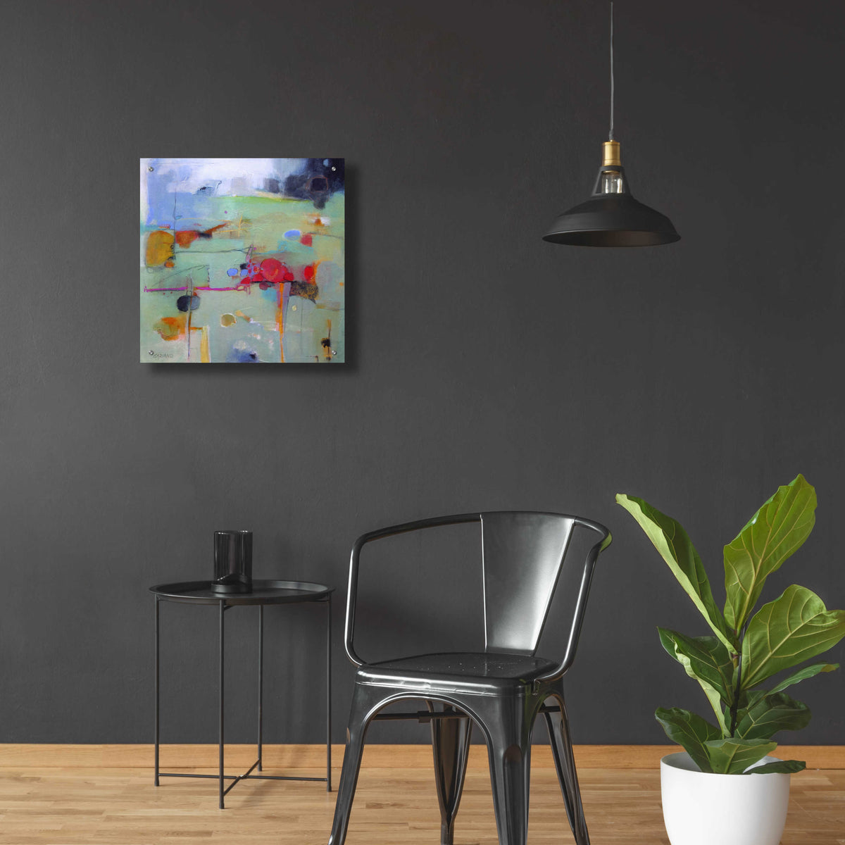 Epic Art 'The In-Between' by Dorothy Gaziano, Acrylic Glass Wall Art,24x24
