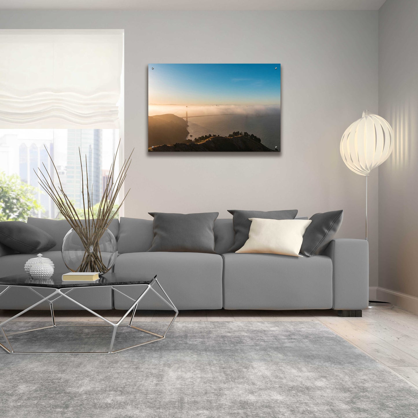 Epic Art 'Amazing Light' by Bruce Getty, Acrylic Glass Wall Art,36x24