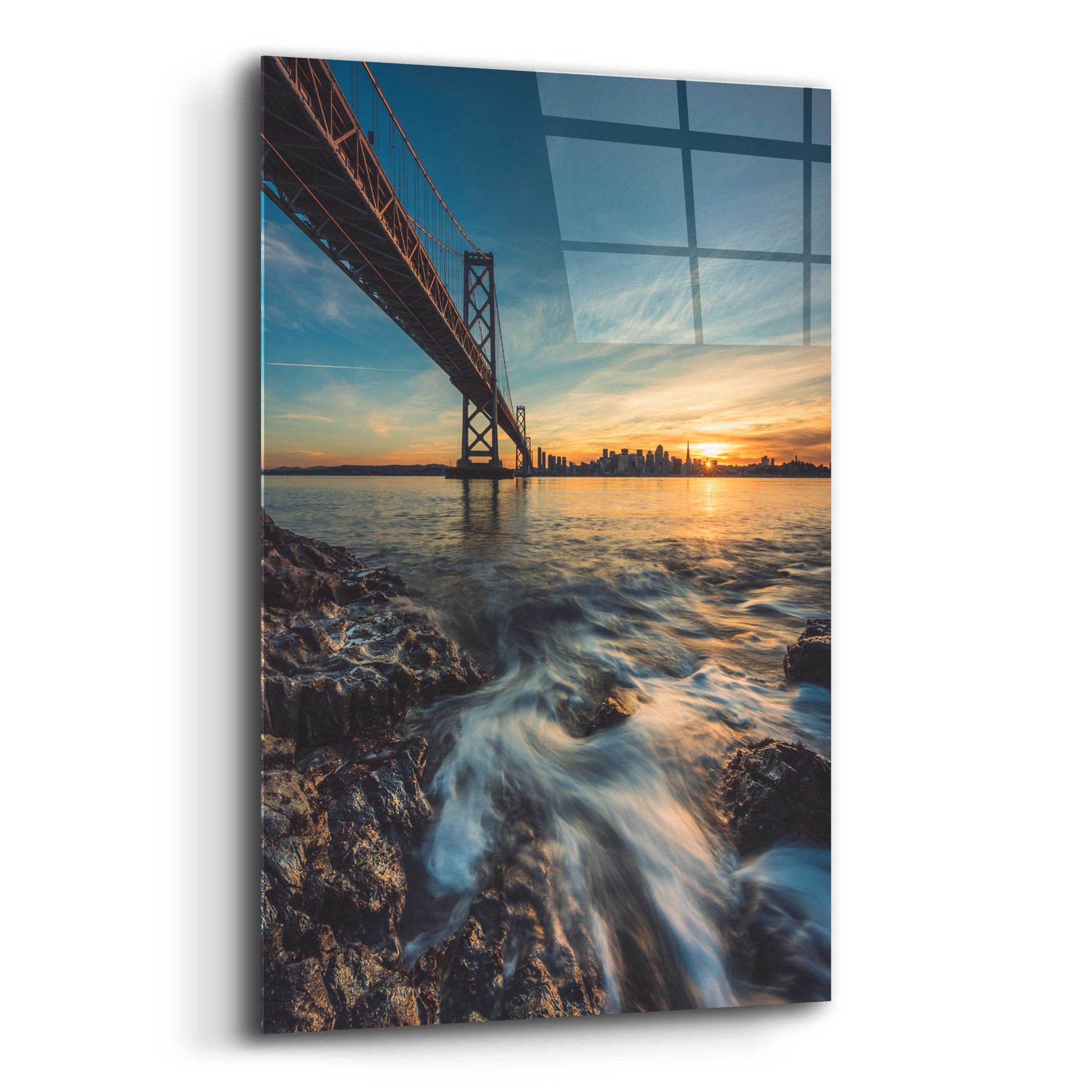 Epic Art 'Down by the Water 2' by Bruce Getty, Acrylic Glass Wall Art,12x16