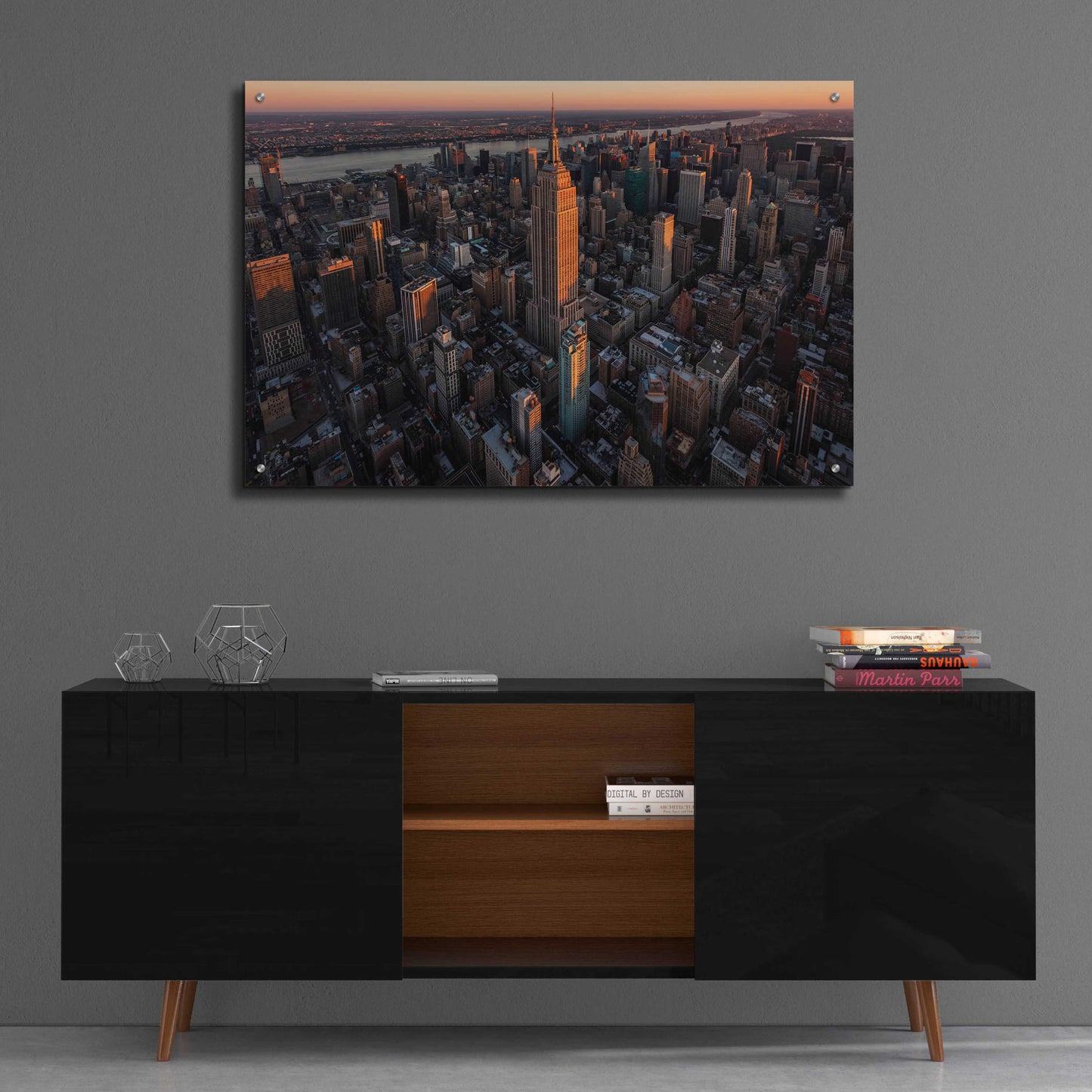 Epic Art 'Empire Flight' by Bruce Getty, Acrylic Glass Wall Art,36x24