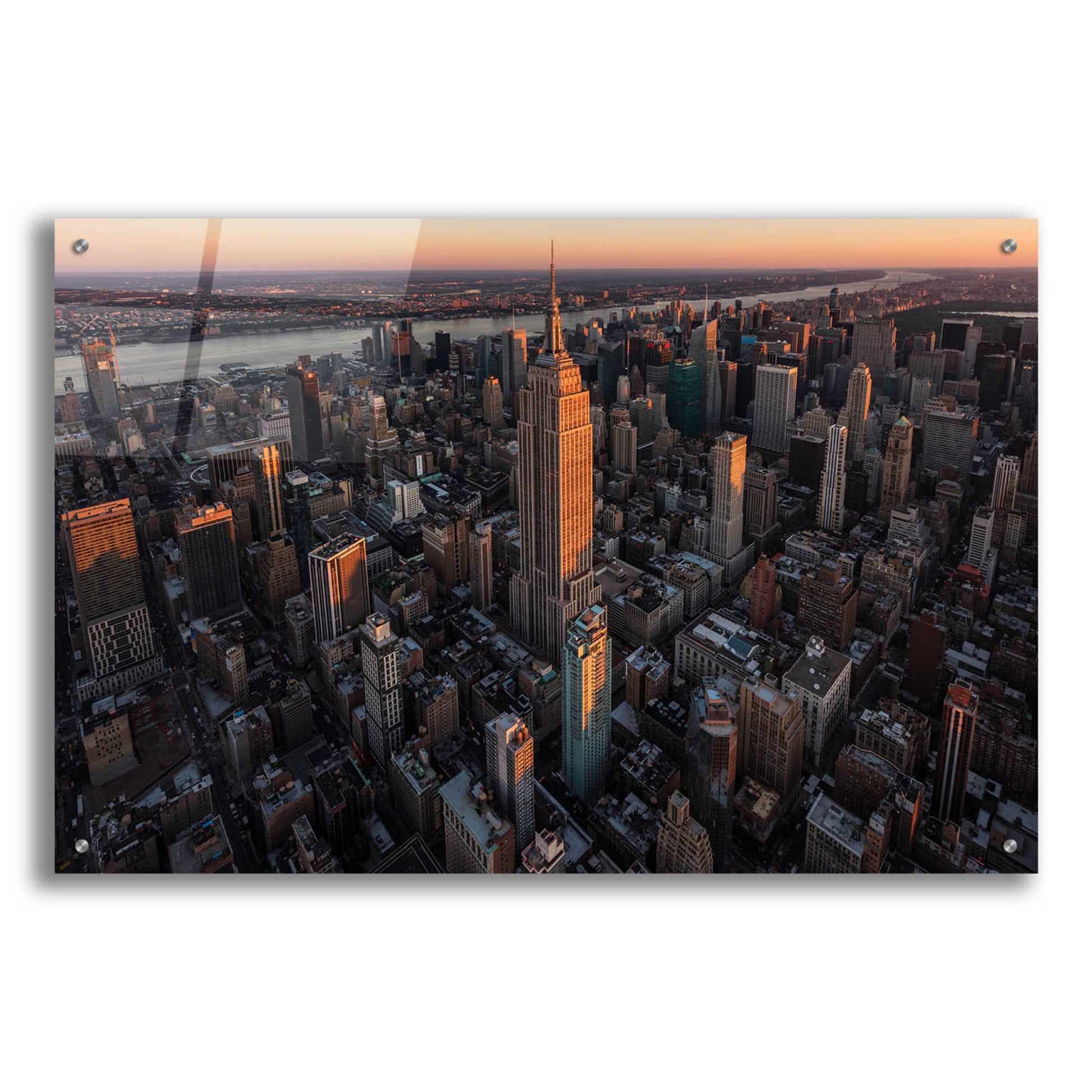 Epic Art 'Empire Flight' by Bruce Getty, Acrylic Glass Wall Art,36x24