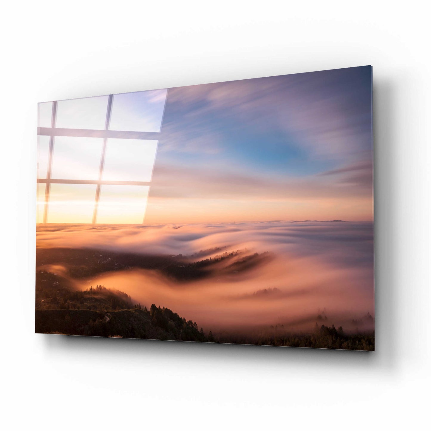 Epic Art 'Golden Morning' by Bruce Getty, Acrylic Glass Wall Art,16x12