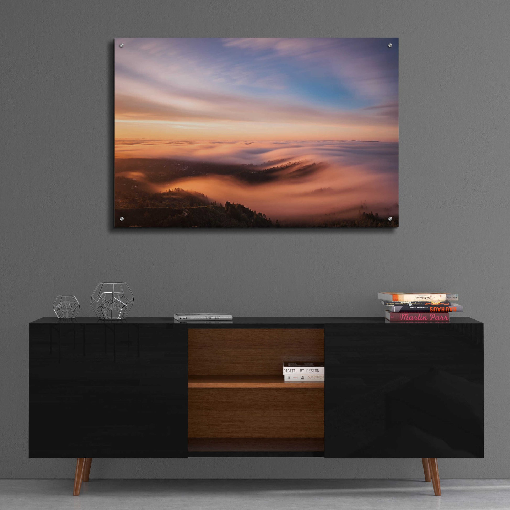 Epic Art 'Golden Morning' by Bruce Getty, Acrylic Glass Wall Art,36x24