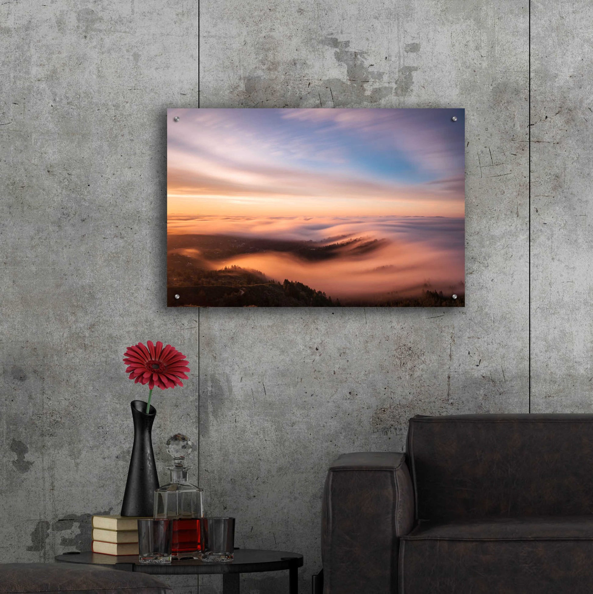 Epic Art 'Golden Morning' by Bruce Getty, Acrylic Glass Wall Art,36x24