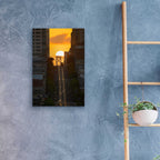 Epic Art 'Lombard Street Cable Car' by Bruce Getty, Acrylic Glass Wall Art,16x24
