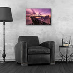 Epic Art 'Morning Explosion' by Bruce Getty, Acrylic Glass Wall Art,24x16