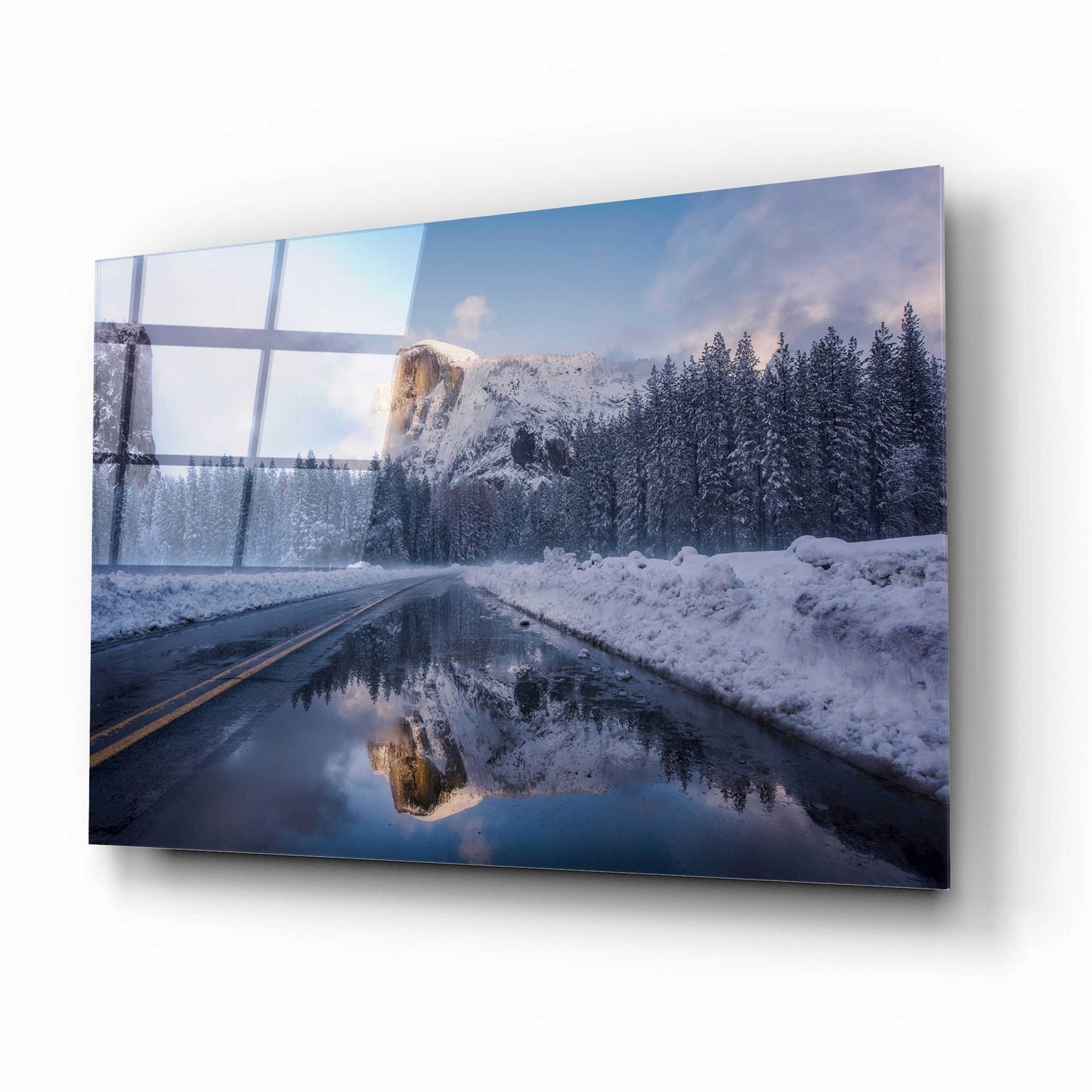 Epic Art 'Roadside Reflection 2' by Bruce Getty, Acrylic Glass Wall Art,16x12