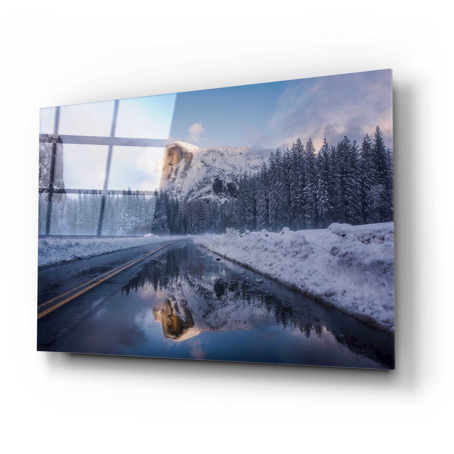 Epic Art 'Roadside Reflection 2' by Bruce Getty, Acrylic Glass Wall Art,24x16