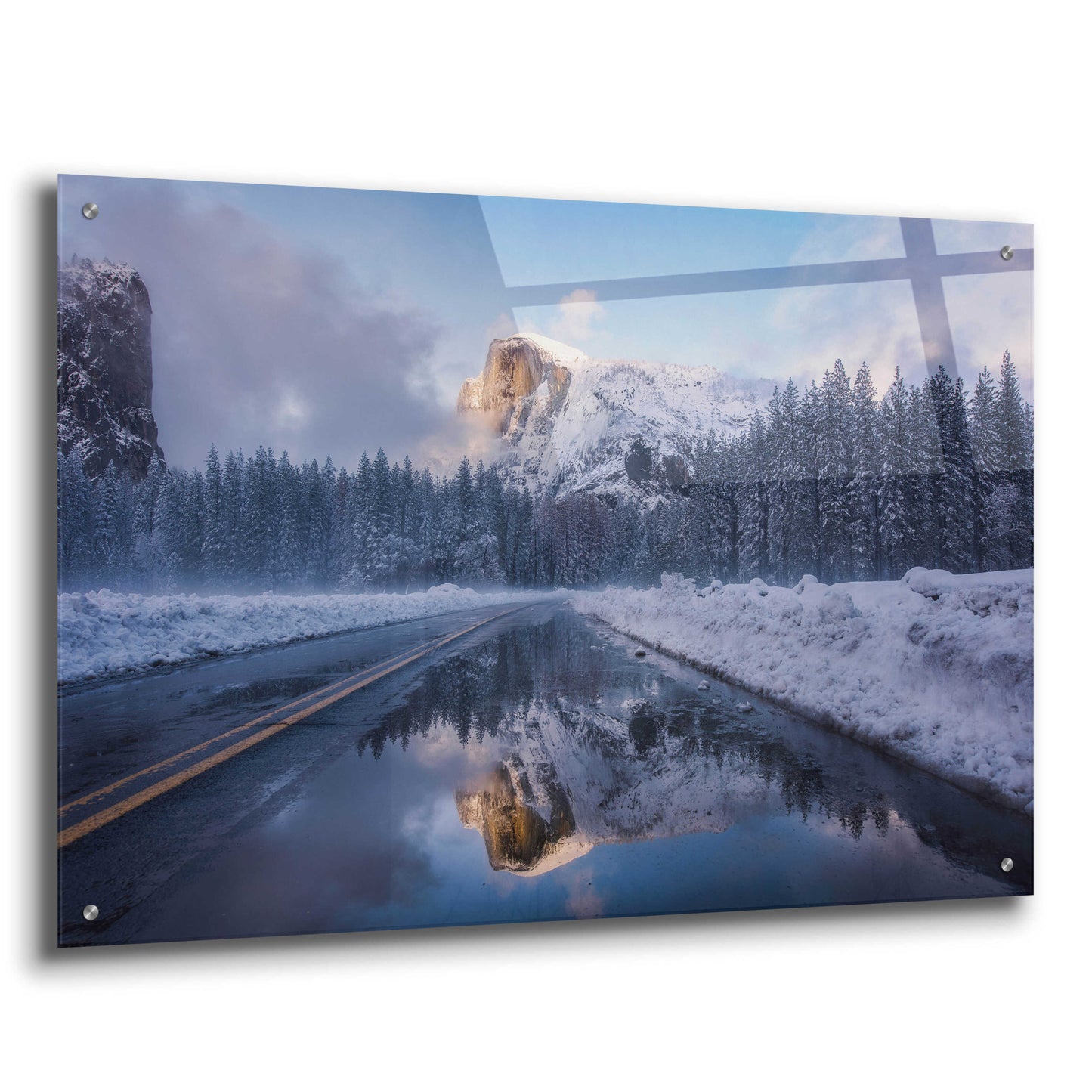 Epic Art 'Roadside Reflection 2' by Bruce Getty, Acrylic Glass Wall Art,36x24