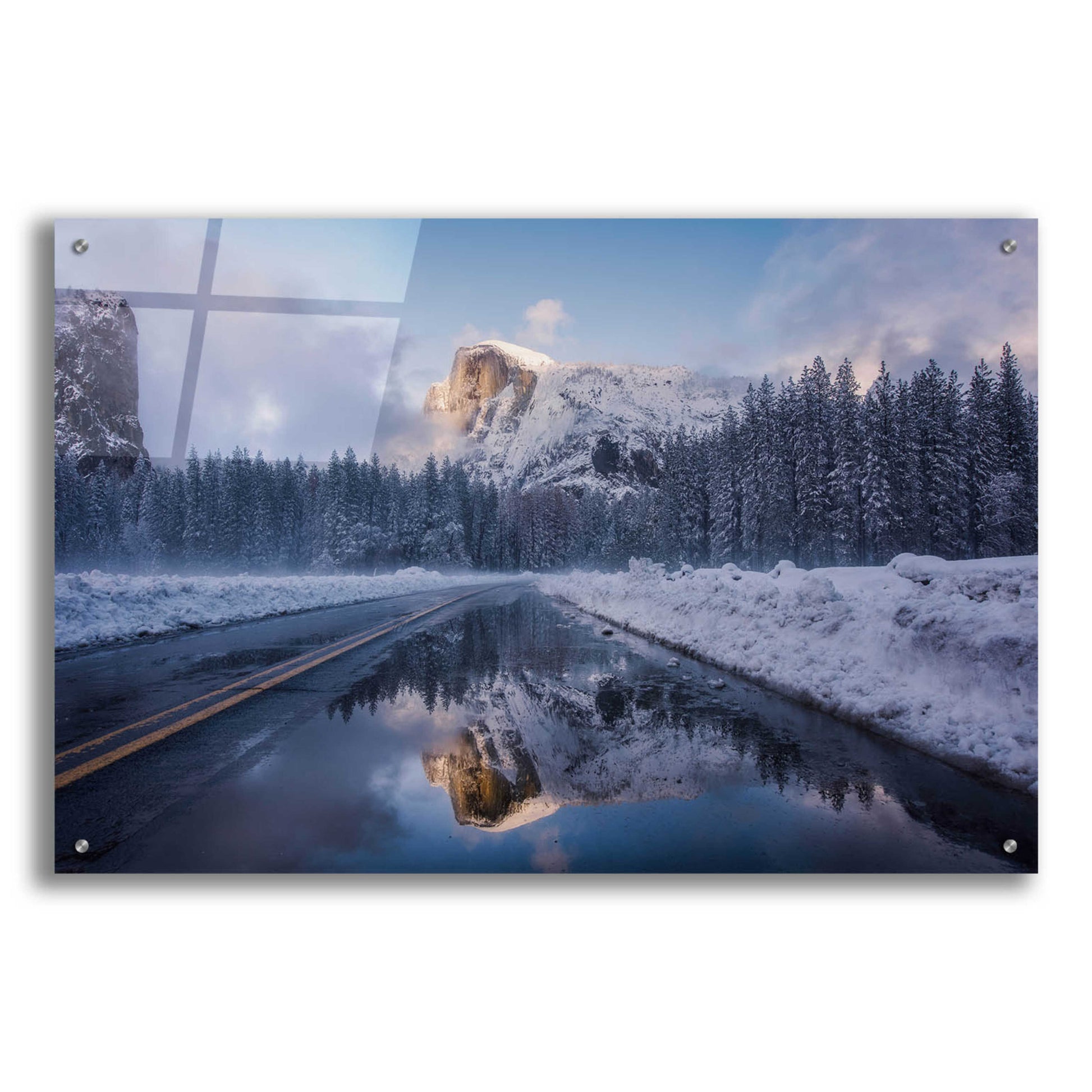 Epic Art 'Roadside Reflection 2' by Bruce Getty, Acrylic Glass Wall Art,36x24