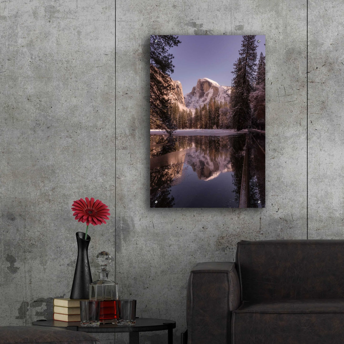 Epic Art 'Roadside Reflection' by Bruce Getty, Acrylic Glass Wall Art,24x36