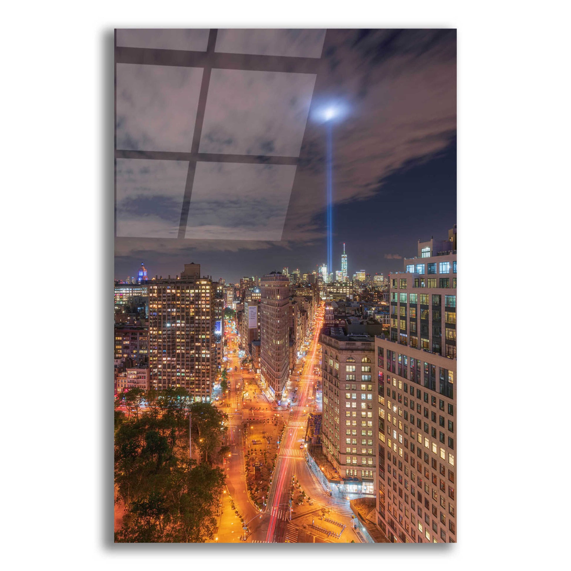 Epic Art 'Rooftop Break' by Bruce Getty, Acrylic Glass Wall Art,16x24