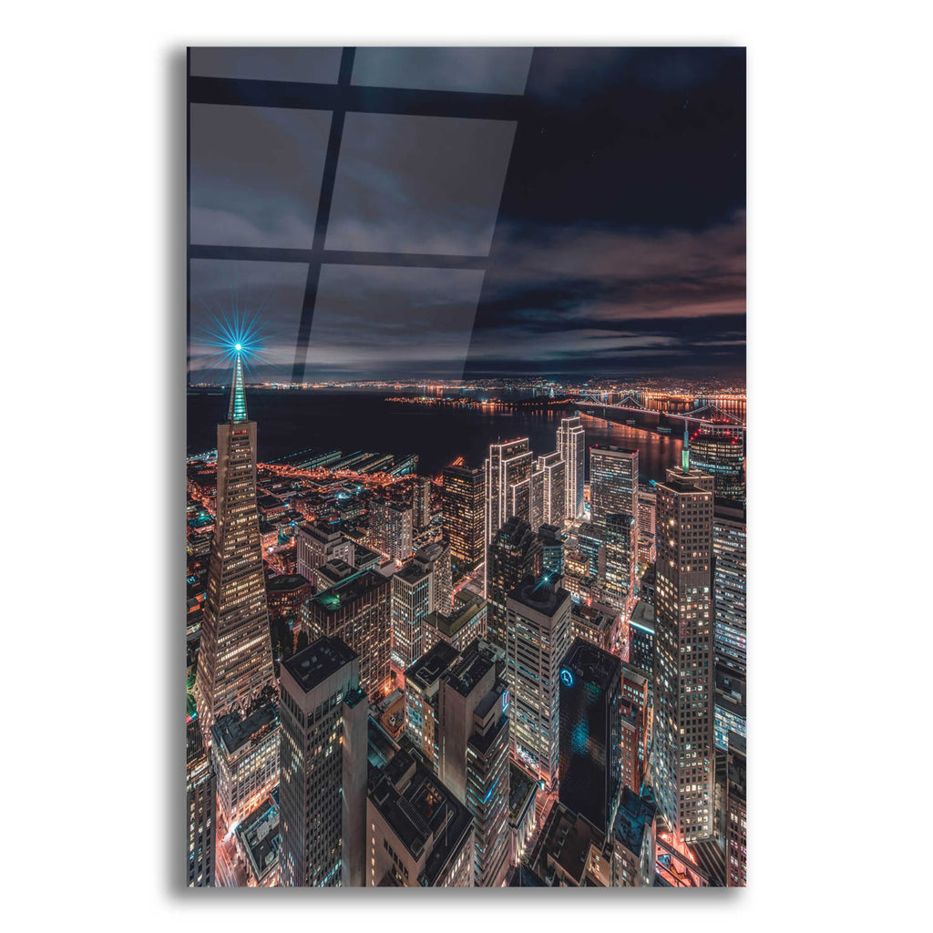 Epic Art 'San Francisco Look Down 5' by Bruce Getty, Acrylic Glass Wall Art