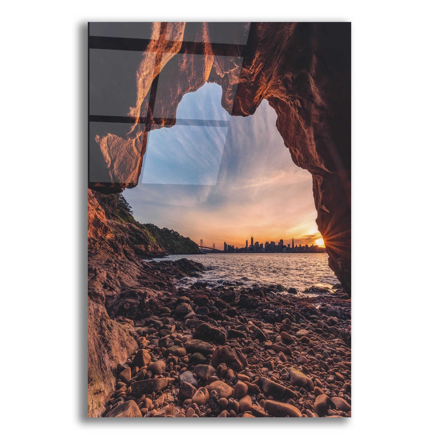 Epic Art 'Treasure Island Cave' by Bruce Getty, Acrylic Glass Wall Art