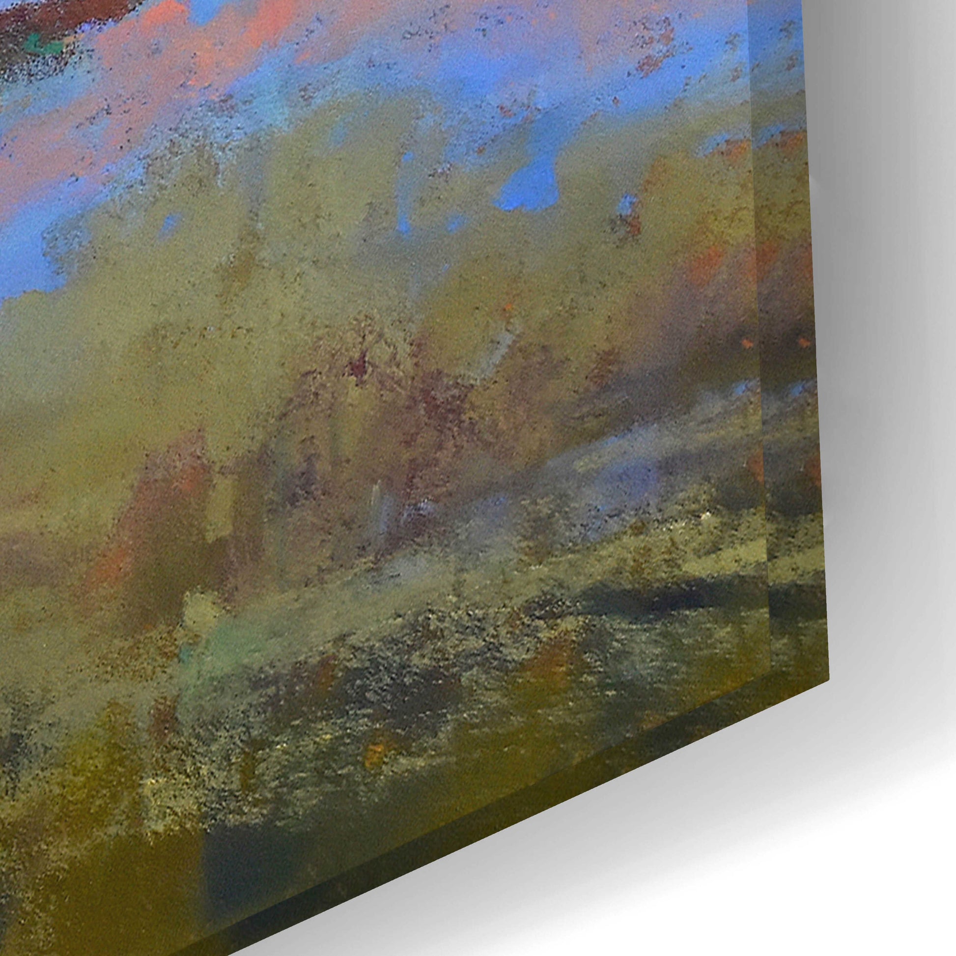 Epic Art 'A Glimmer on the Marsh' by Alejandra Goss, Acrylic Glass Wall Art,24x16