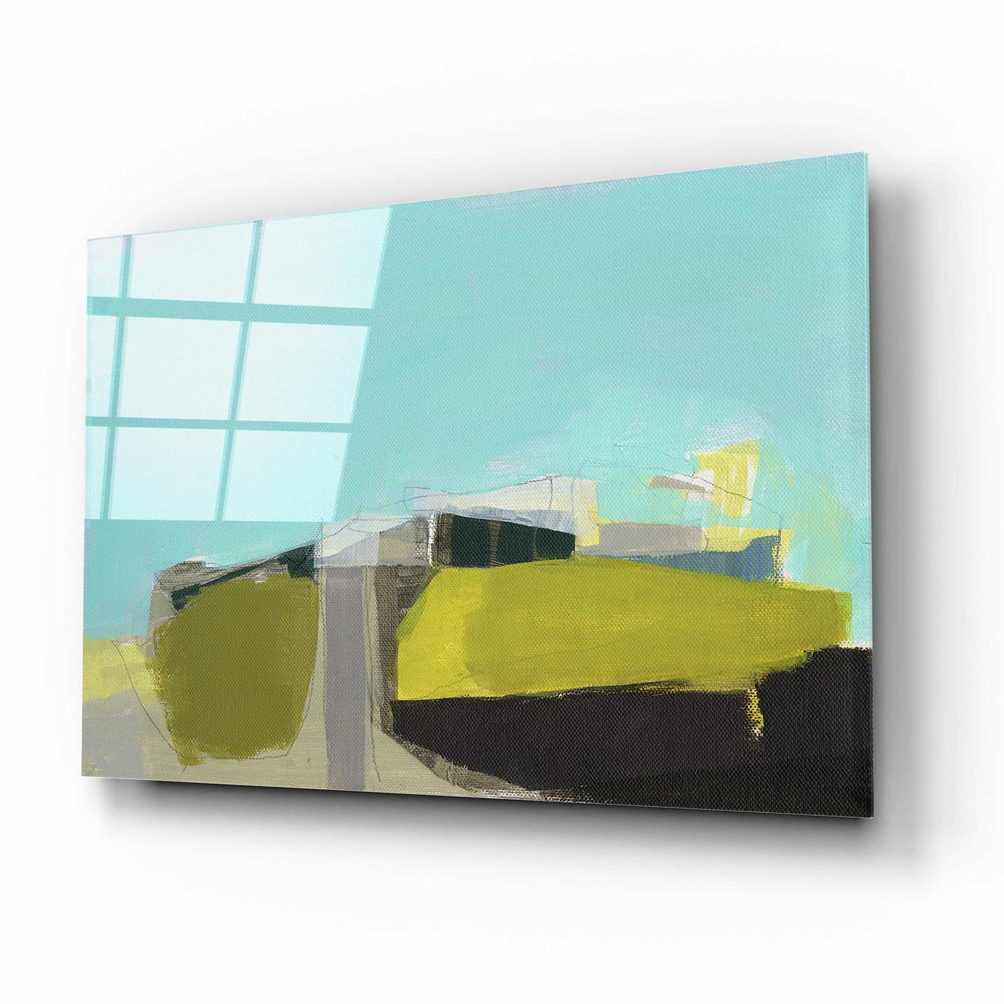 Epic Art 'East End Hill' by Amanda Hawkins, Acrylic Glass Wall Art,16x12