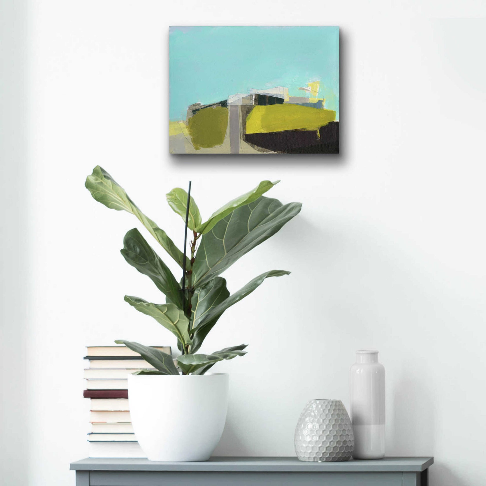 Epic Art 'East End Hill' by Amanda Hawkins, Acrylic Glass Wall Art,16x12