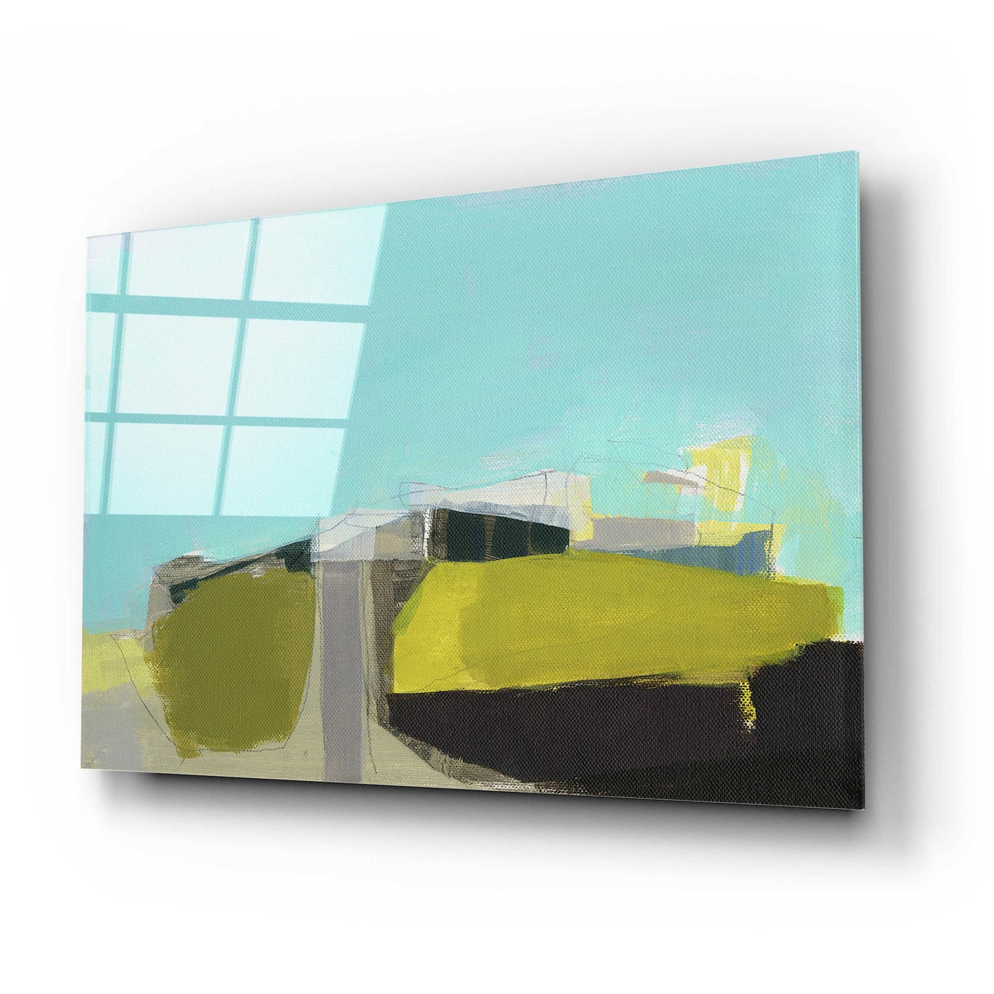 Epic Art 'East End Hill' by Amanda Hawkins, Acrylic Glass Wall Art,24x16