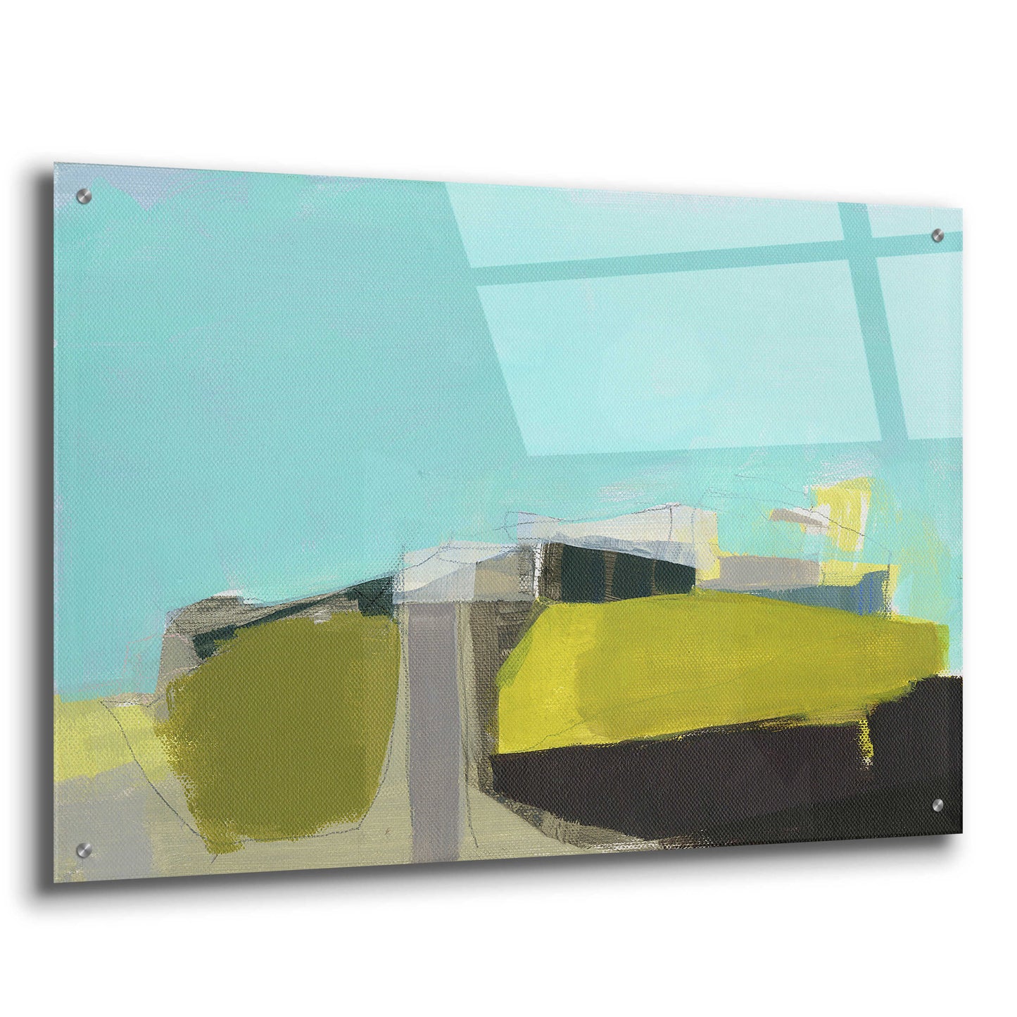 Epic Art 'East End Hill' by Amanda Hawkins, Acrylic Glass Wall Art,36x24