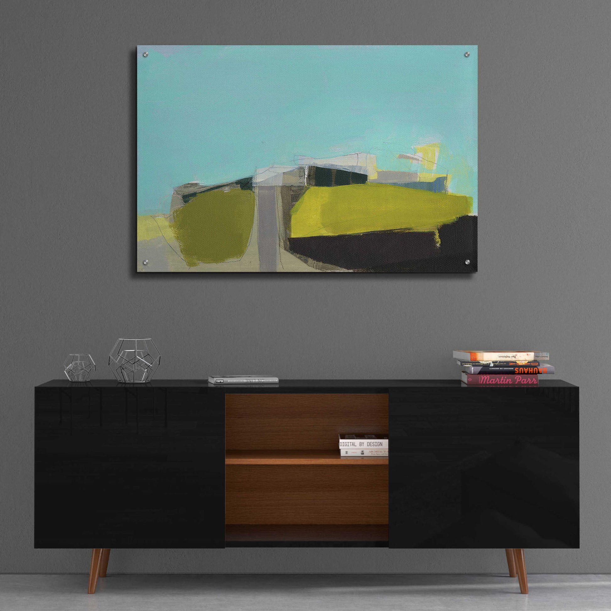 Epic Art 'East End Hill' by Amanda Hawkins, Acrylic Glass Wall Art,36x24