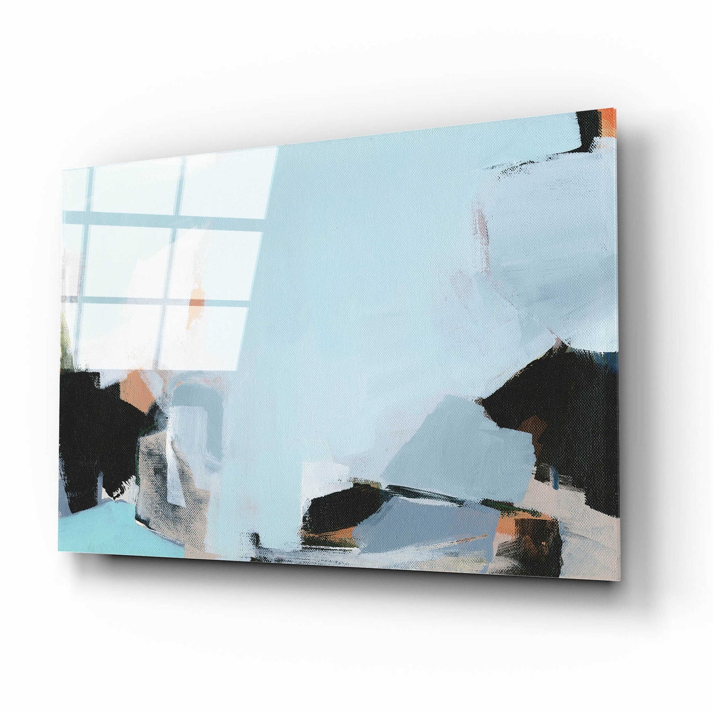 Epic Art 'Iceberg' by Amanda Hawkins, Acrylic Glass Wall Art,16x12