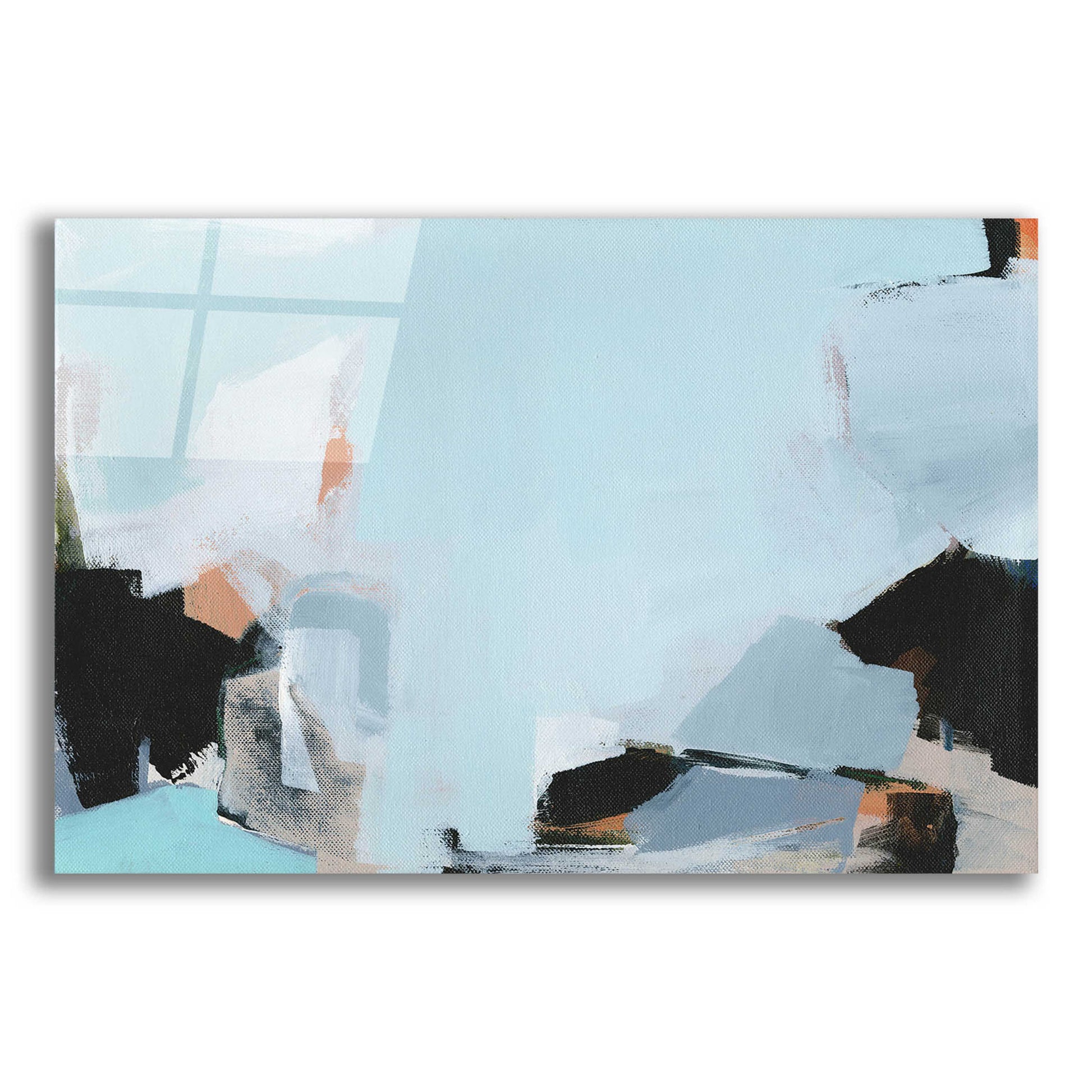 Epic Art 'Iceberg' by Amanda Hawkins, Acrylic Glass Wall Art,16x12