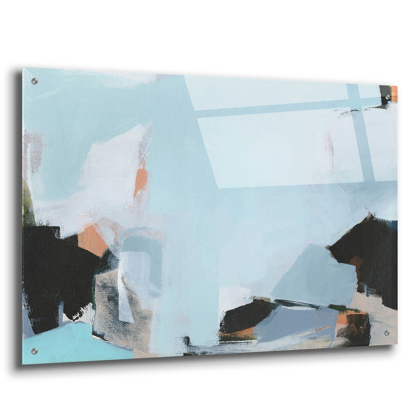 Epic Art 'Iceberg' by Amanda Hawkins, Acrylic Glass Wall Art,36x24