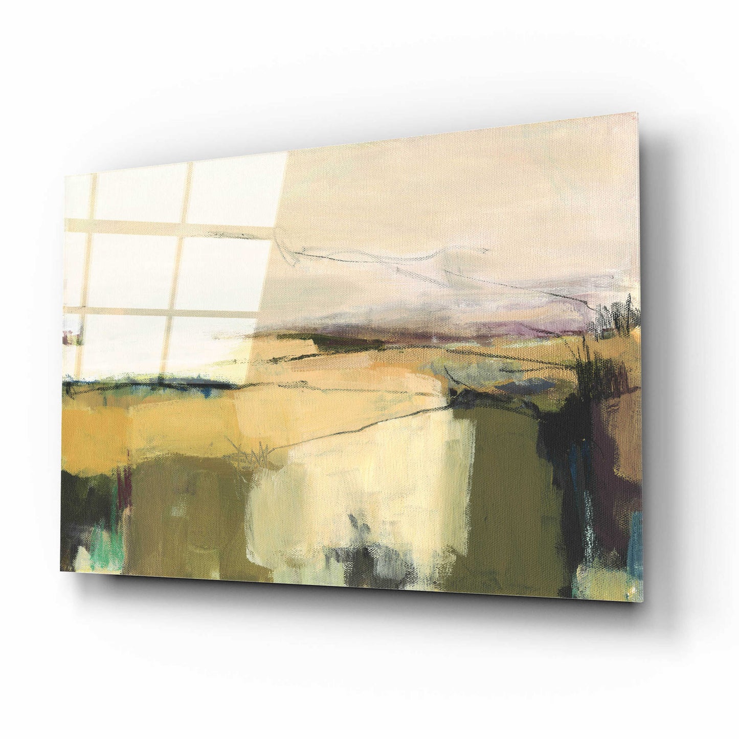 Epic Art 'Midcoast 1' by Amanda Hawkins, Acrylic Glass Wall Art,16x12