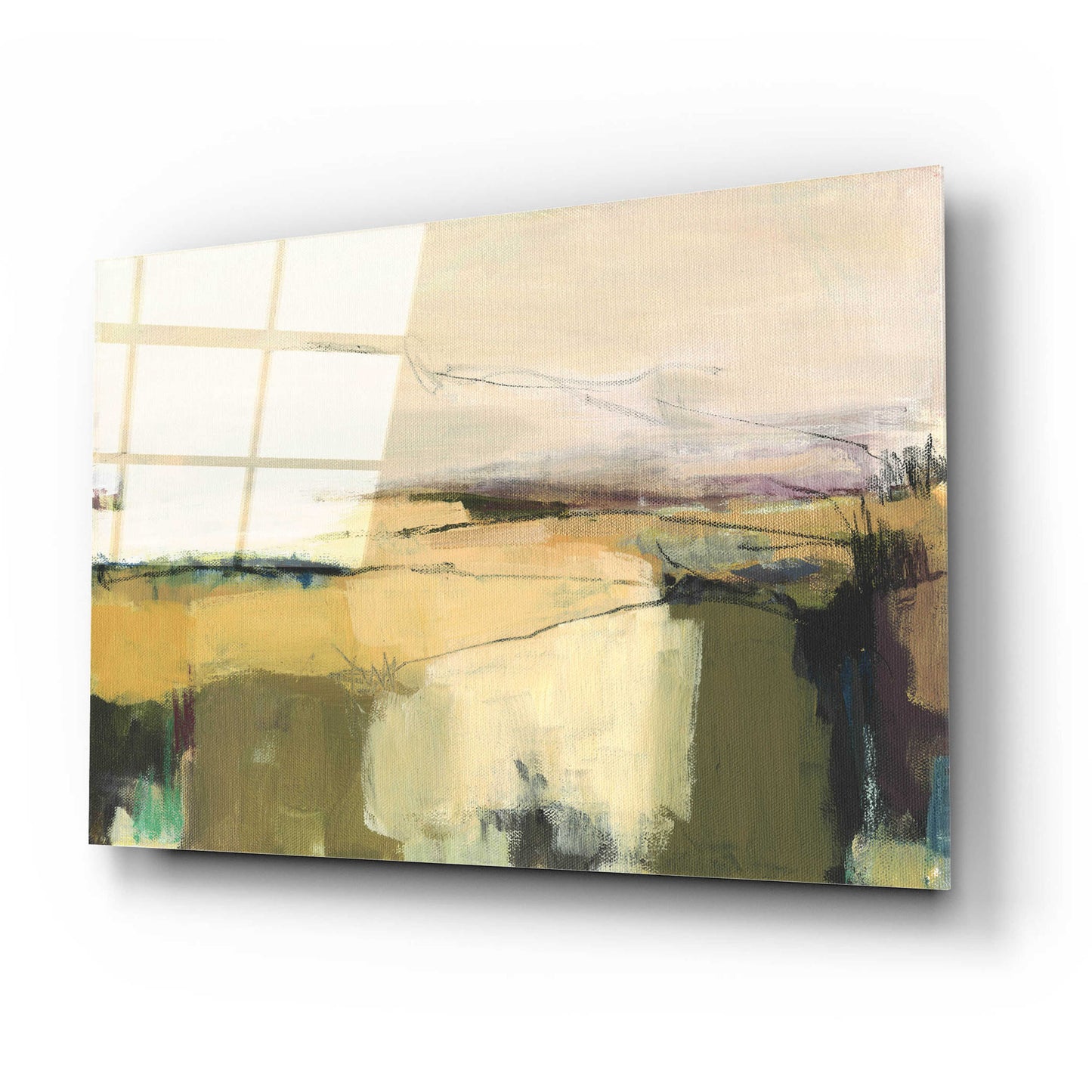 Epic Art 'Midcoast 1' by Amanda Hawkins, Acrylic Glass Wall Art,24x16