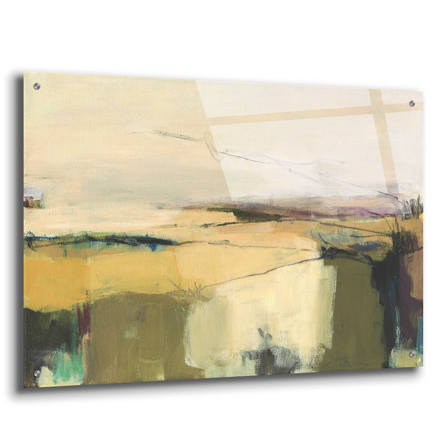 Epic Art 'Midcoast 1' by Amanda Hawkins, Acrylic Glass Wall Art,36x24