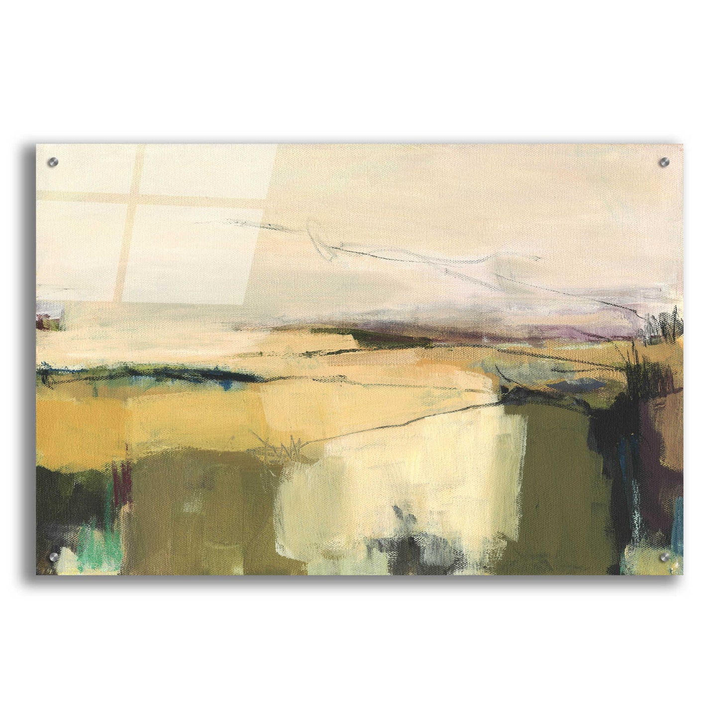 Epic Art 'Midcoast 1' by Amanda Hawkins, Acrylic Glass Wall Art,36x24