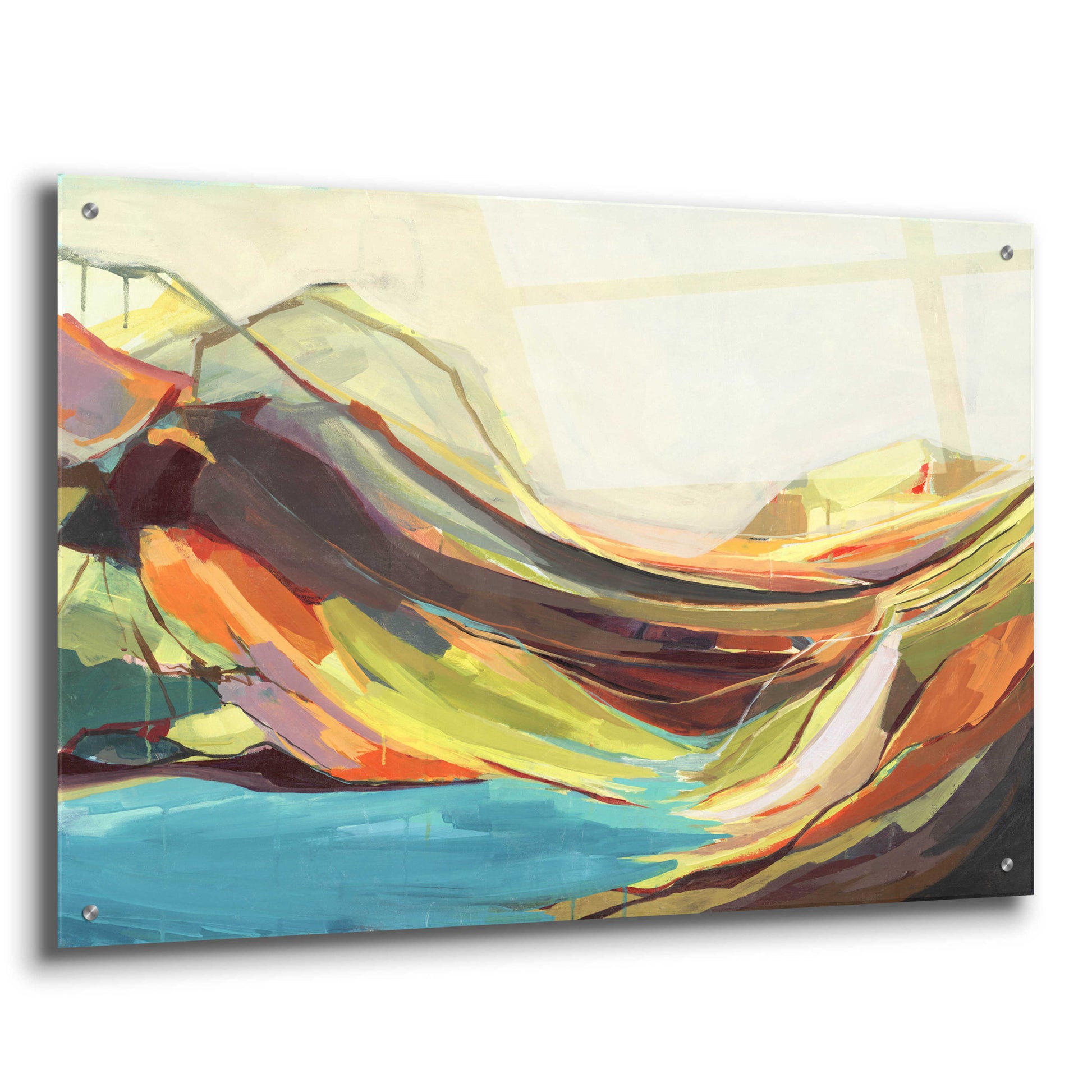 Epic Art 'Mount Desert Isle' by Amanda Hawkins, Acrylic Glass Wall Art,36x24