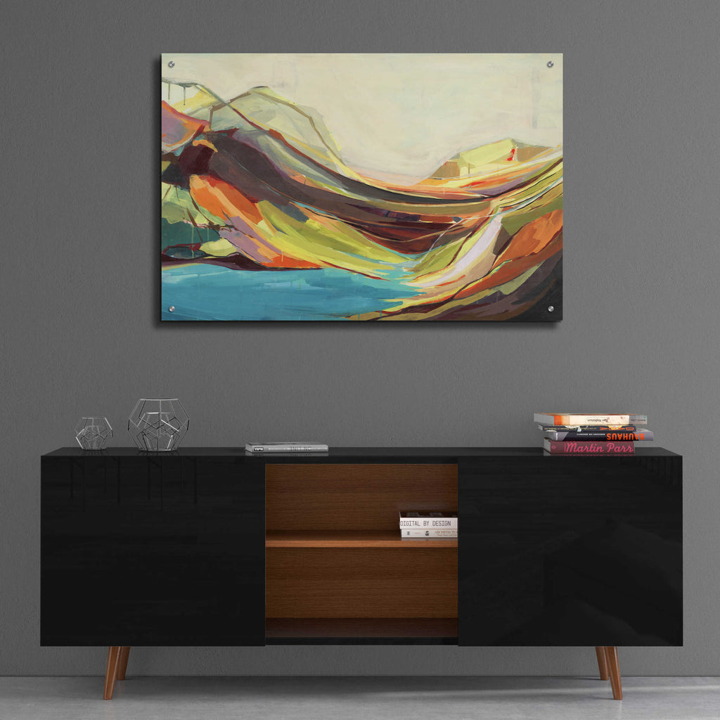 Mount Desert Isle by Amanda Hawkins - 36x24 acrylic wall art in a room
